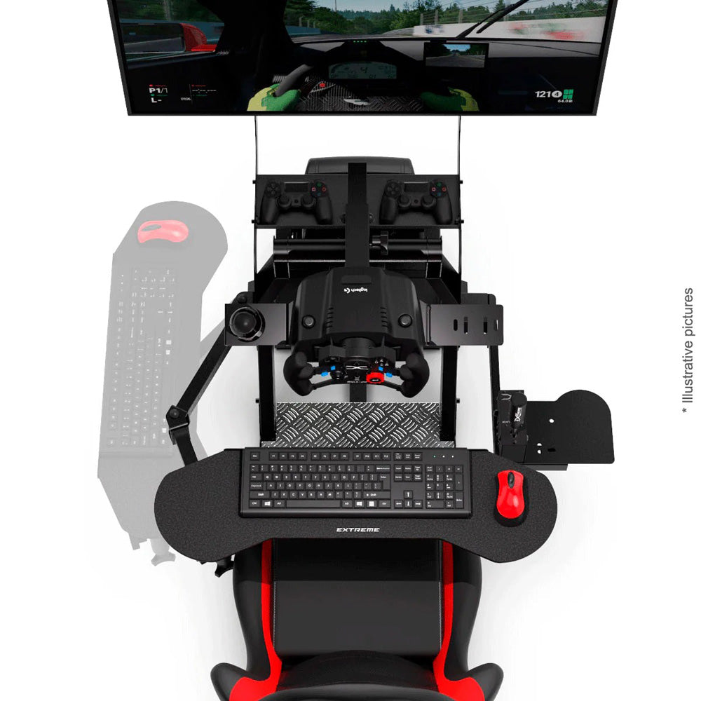 Extreme Sim Racing Articulating Keyboard Tray for VE3.0 Cockpit