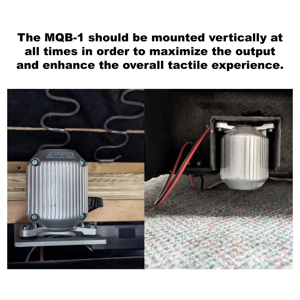 Earthquake - MQB-1 Tactile Transducer with Mount