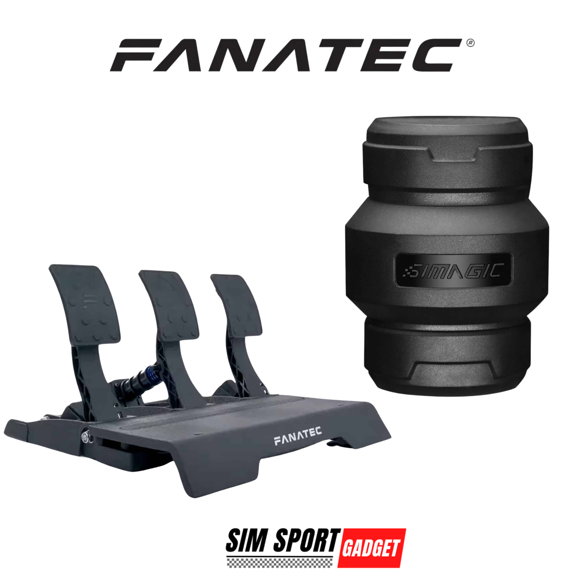 fanatec csl elite pedals Fanatec Elite V2 Pedal Simagic P-HPR NEO Mount