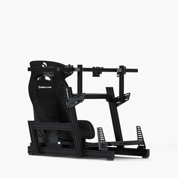 VPS Qualifier Turnkey Racing Simulator — Sim-Lab GT1 Pro Cockpit + Simagic Alpha EVO 12 Nm + Triple 32" Screens + Racing PC