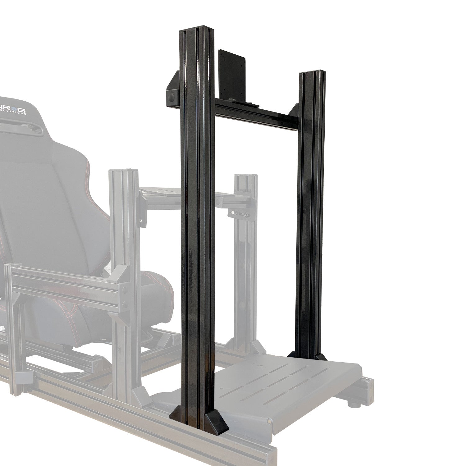 Integrated Single Monitor Stand