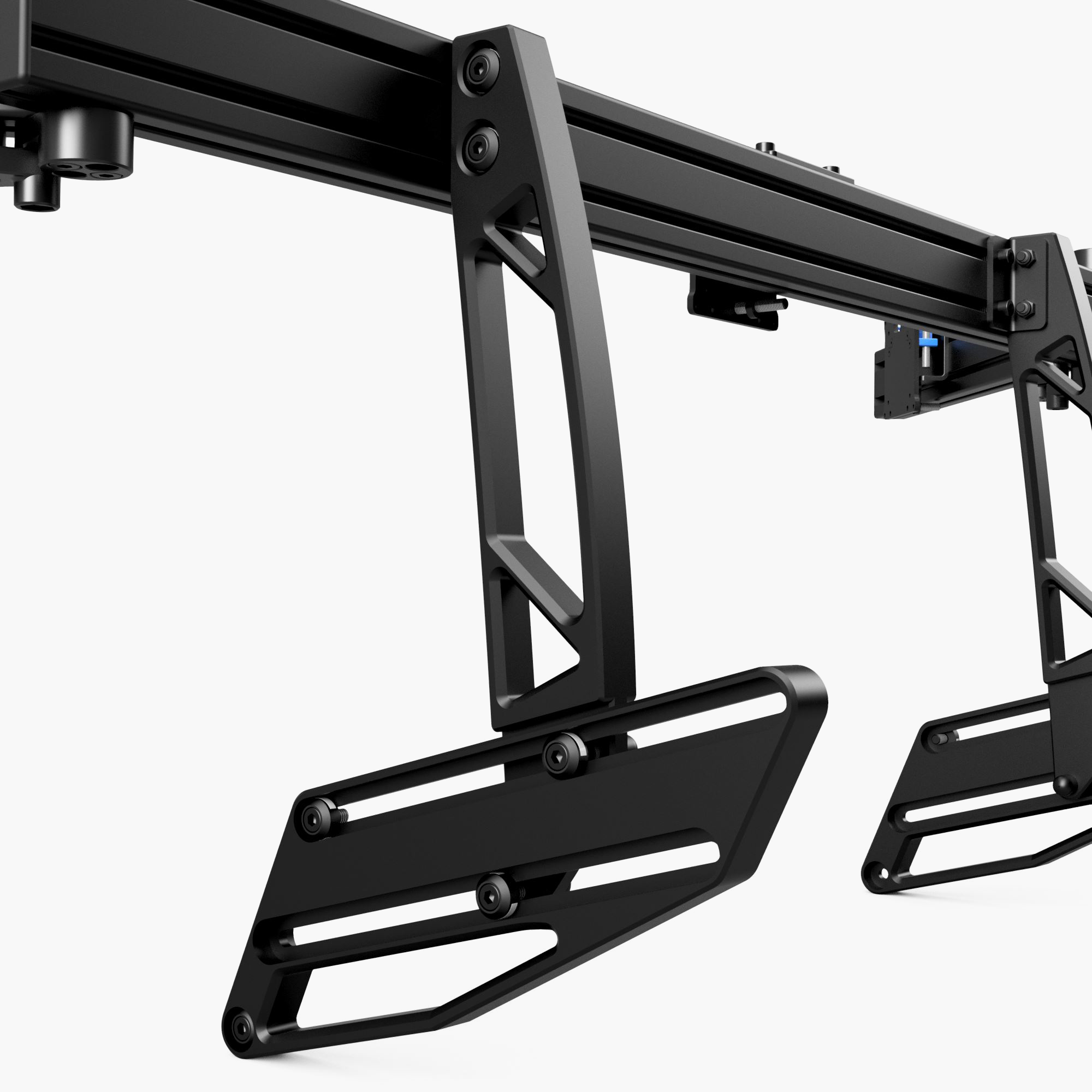 Sim-Lab Integrated Vario Monitor Mount for P1X and GT1 Cockpits