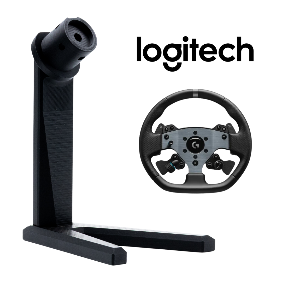 SimSportGadget Logitech QR Wheel Display Stand for Sim Racing Steering Wheels