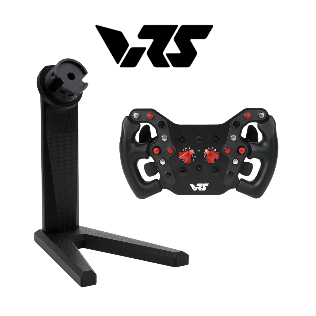 SimSportGadget VRS QR Wheel Display Stand for Sim Racing Steering Wheels