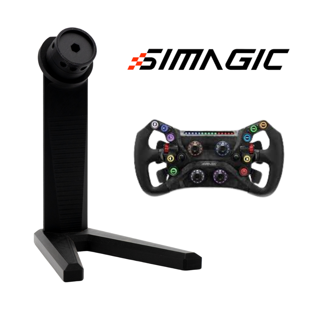 SimSportGadget Simagic QR Wheel Display Stand for Sim Racing Steering Wheels