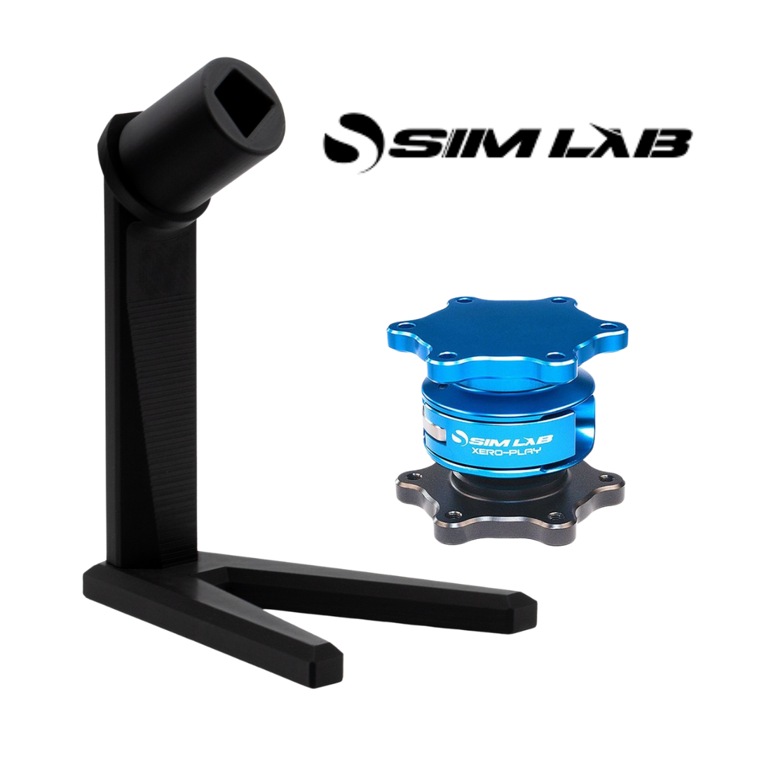 SimSportGadget Xero-play QR Wheel Display Stand for Sim Racing Steering Wheels
