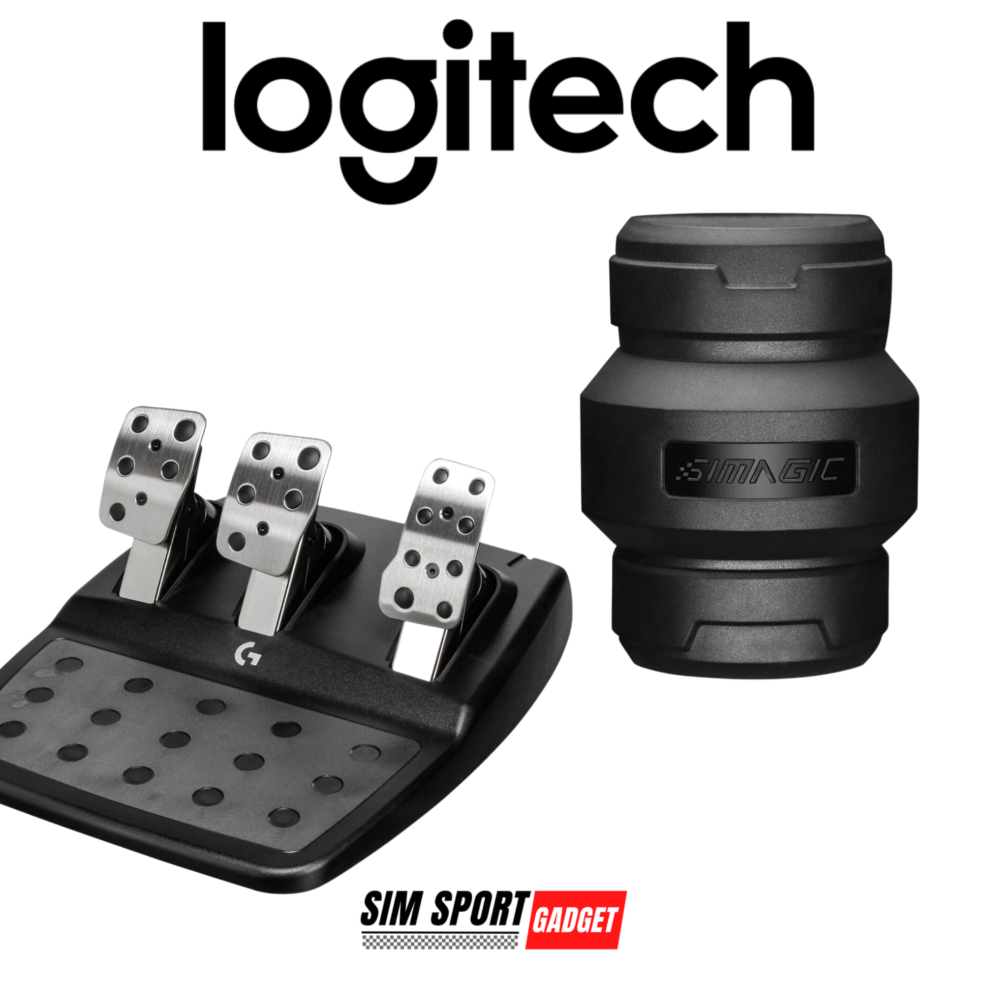 logitech g29 pedalen Logitech G923 Pedal Simagic P-HPR NEO Mount