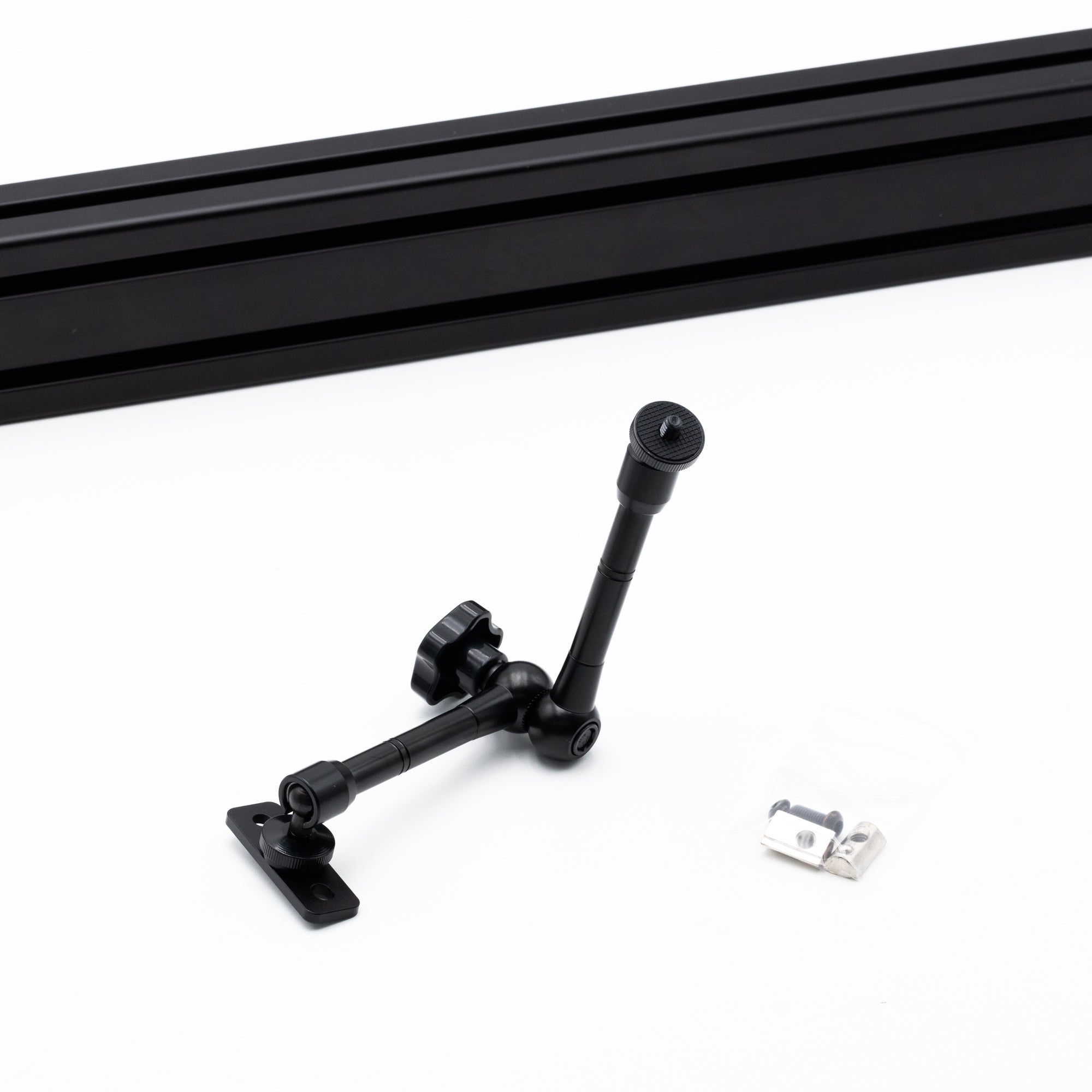 SimSportGadget Metal Extension Arm with 1/4 Inch Thread for Sim Racing and Flight Rigs