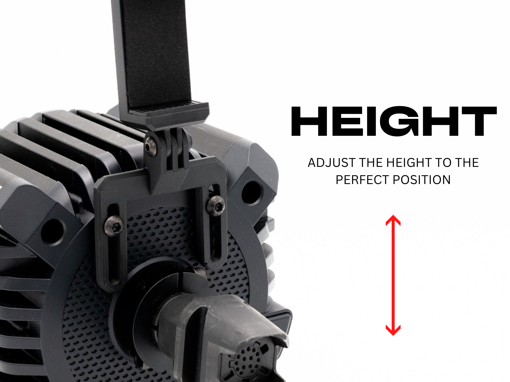 SimSportGadget Adjustable Phone Dashboard Mount for Sim Racing Wheelbases
