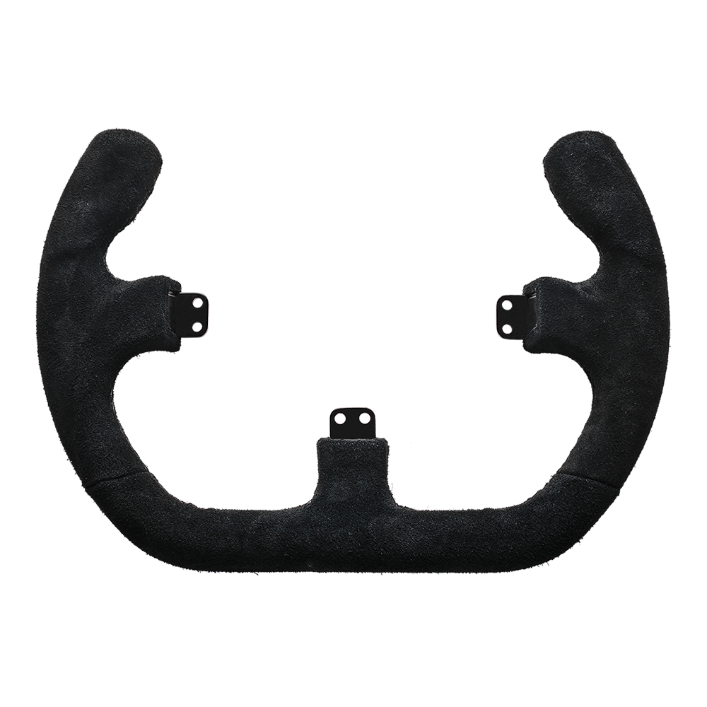 Asetek SimSports Open D Black Rim / Suede