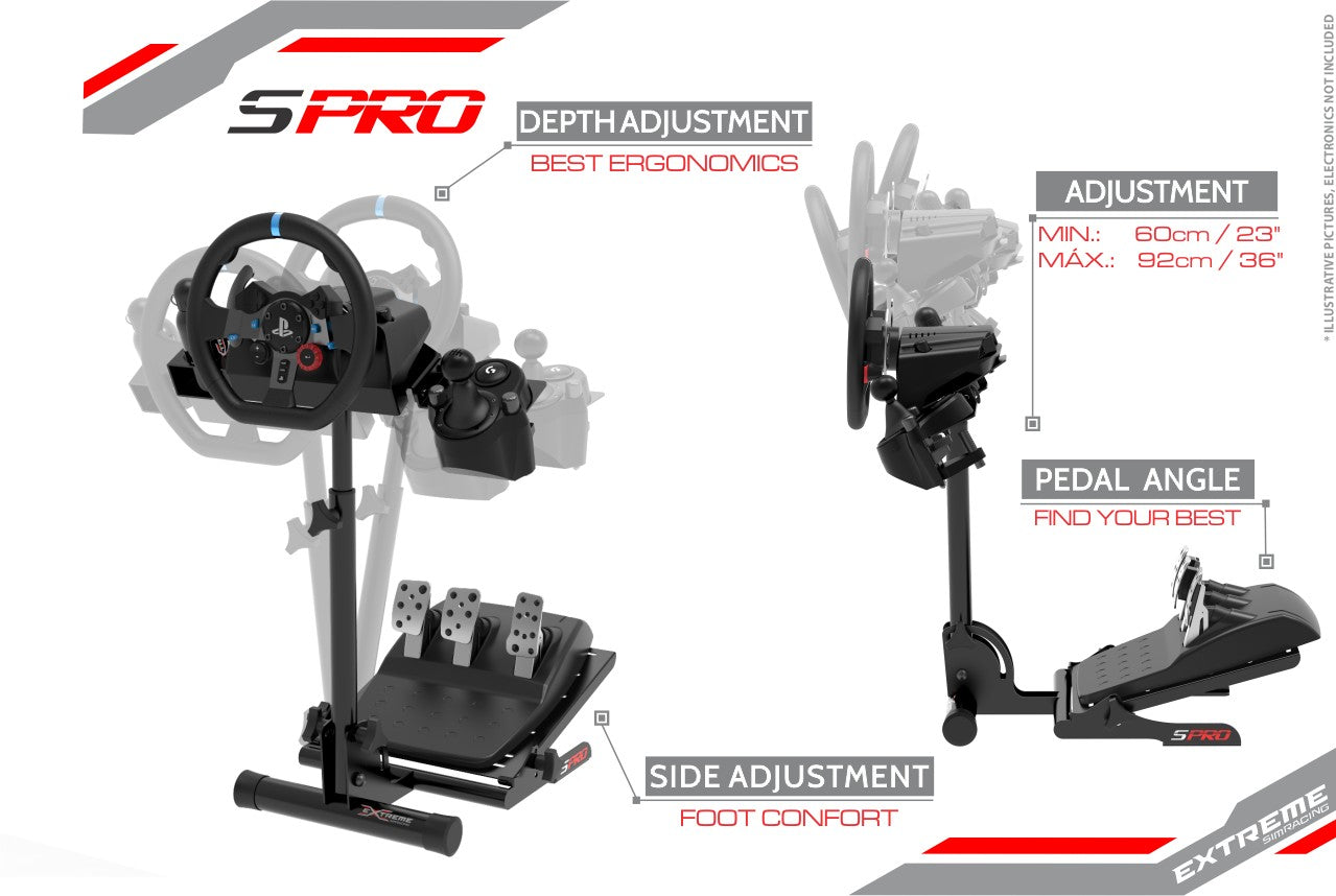 S-Pro Wheel Stand - Black