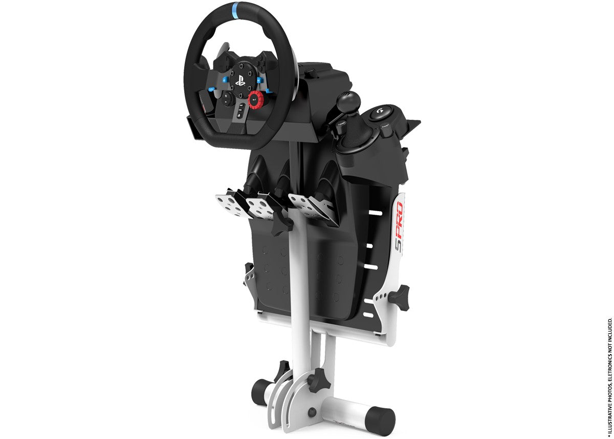 S-Pro Wheel Stand - White