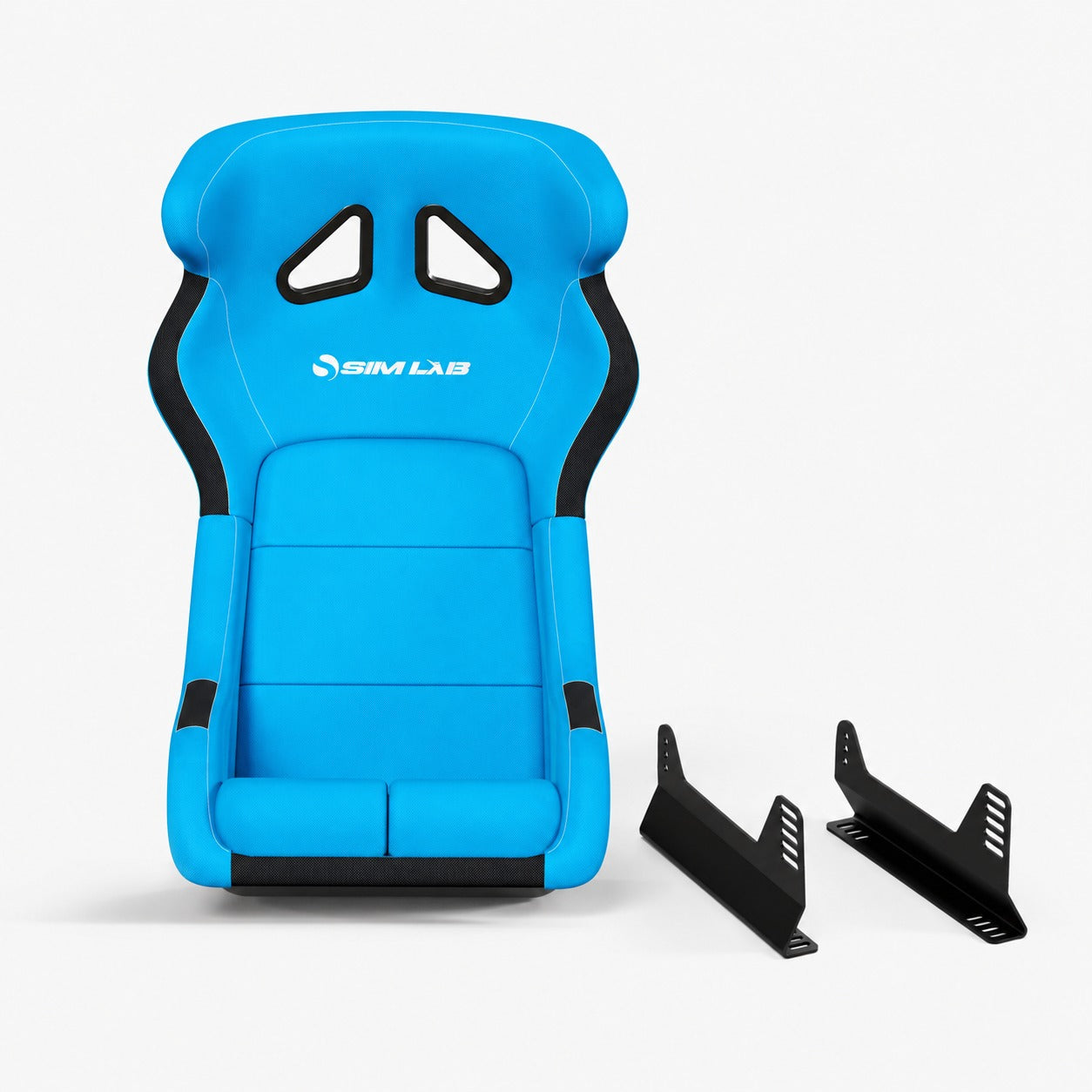 Sim-Lab S1 Enduro GT Bucket Seat for Sim Racing (Fiberglass Shell, Black or Blue)