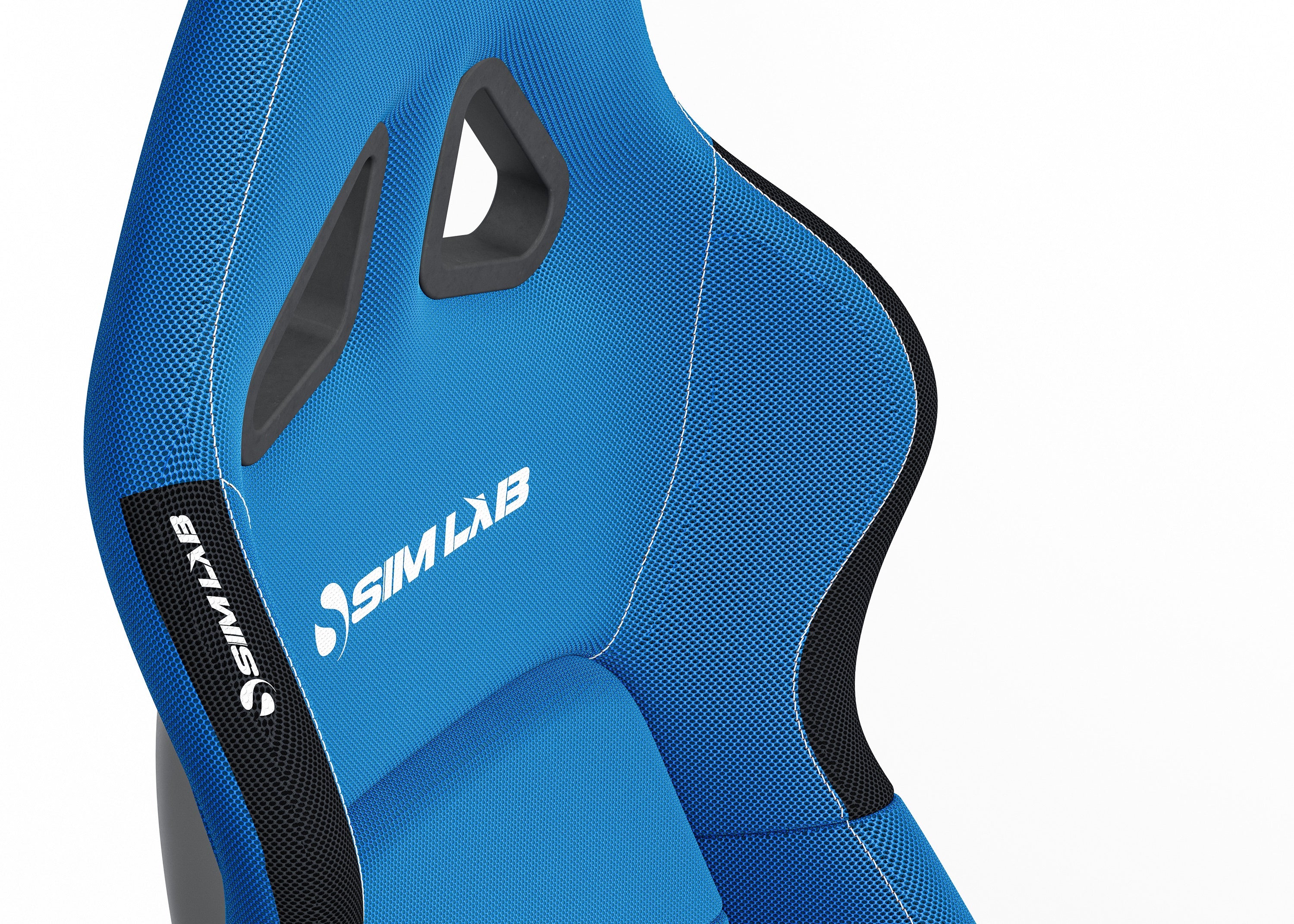 Sim-Lab S1 Sport GT Sim Racing Bucket Seat (GRP Shell, Black or Blue)