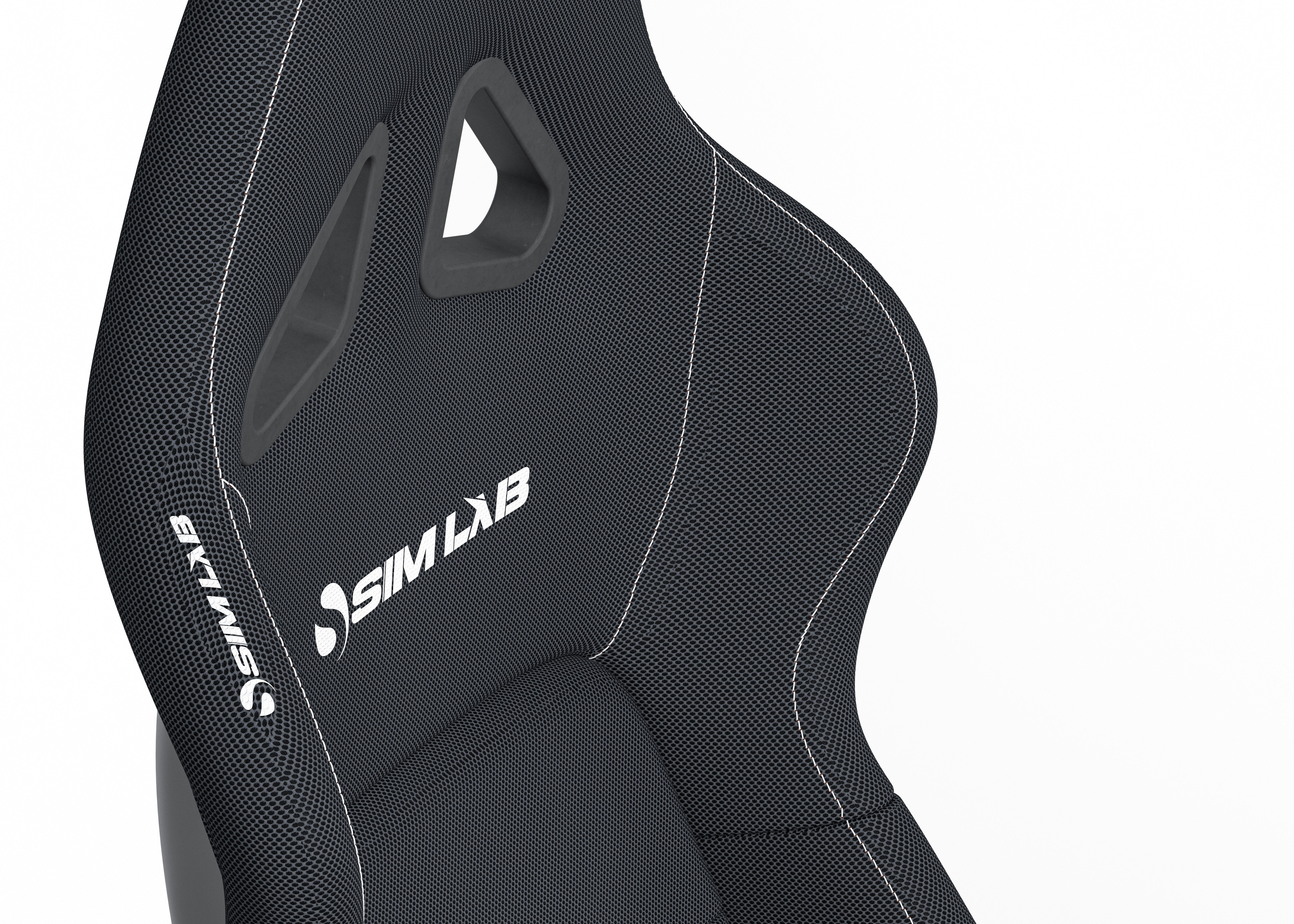 Sim-Lab S1 Sport GT Sim Racing Bucket Seat (GRP Shell, Black or Blue)