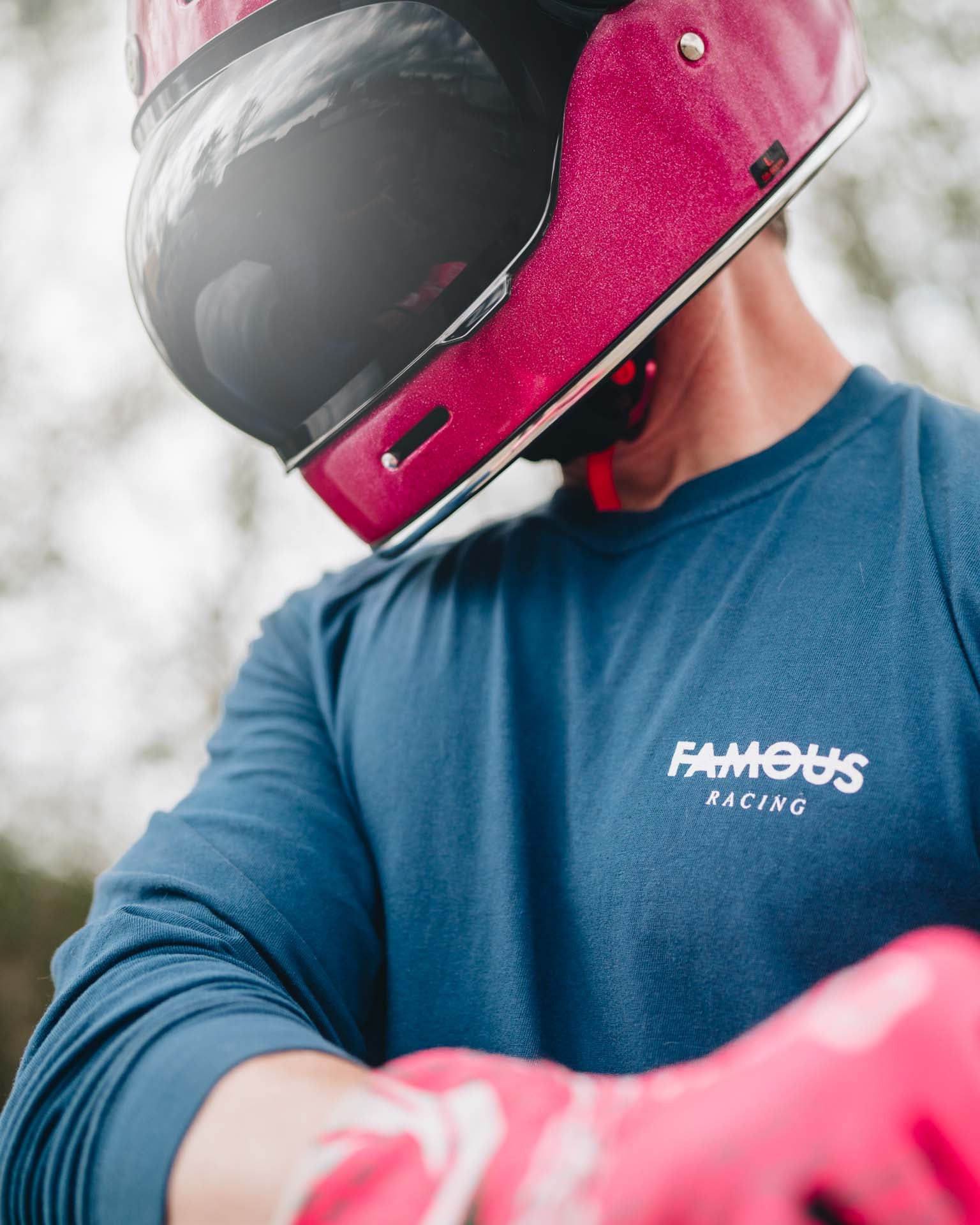 Not Famous Racing Driver - Driving Is My Therapy LS Shirt