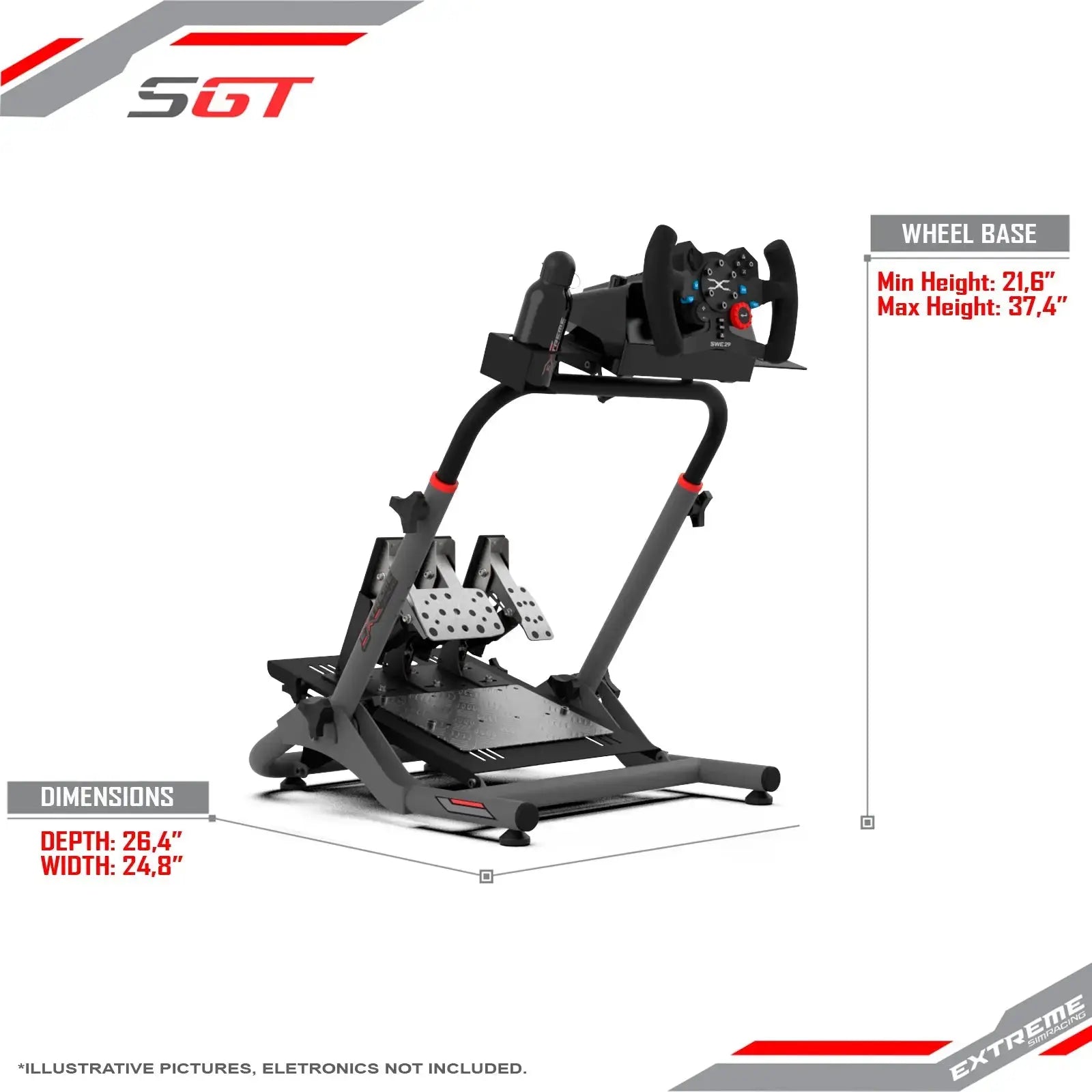 S-GT Wheel Stand - Nardo Gray