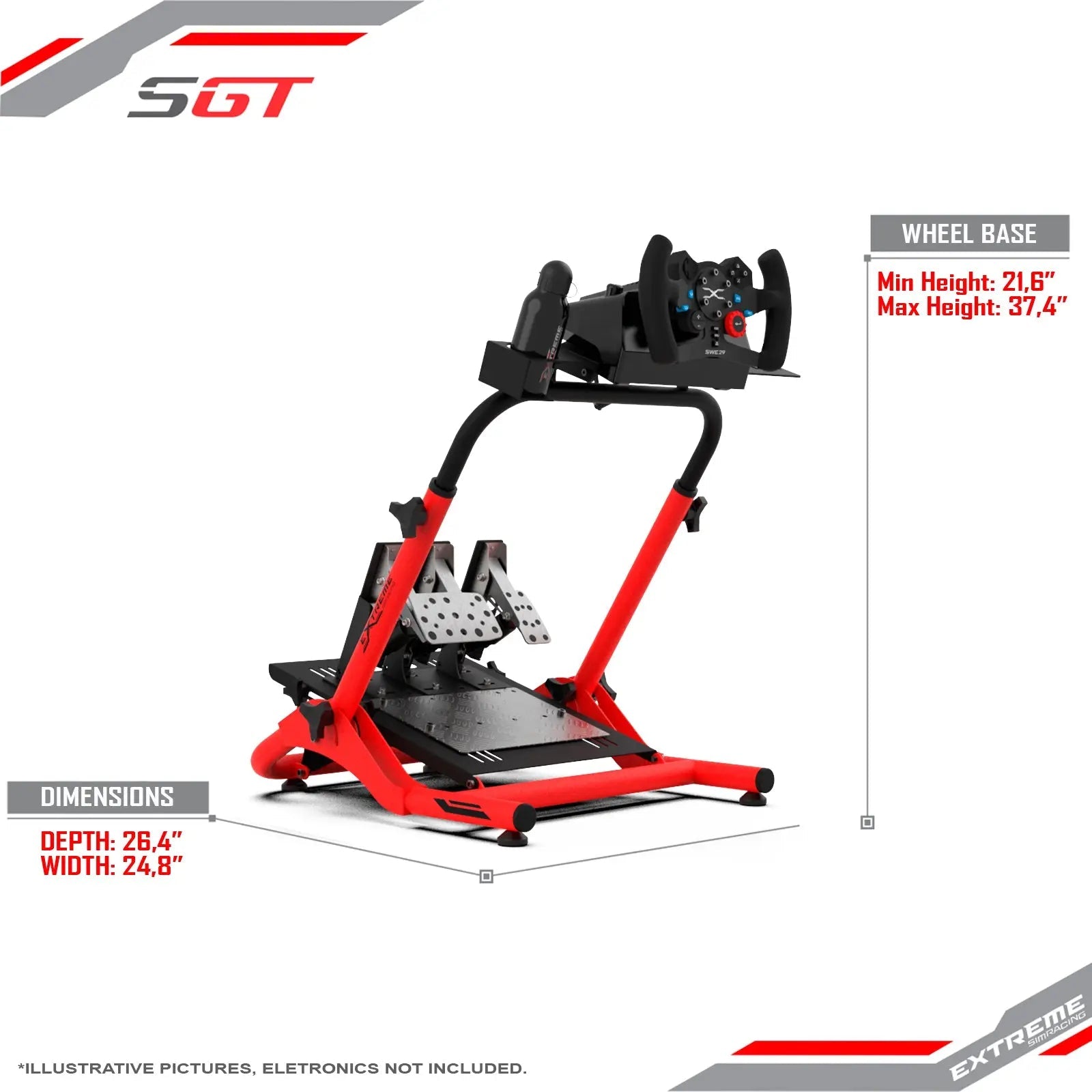 S-GT Wheel Stand - Red Edition