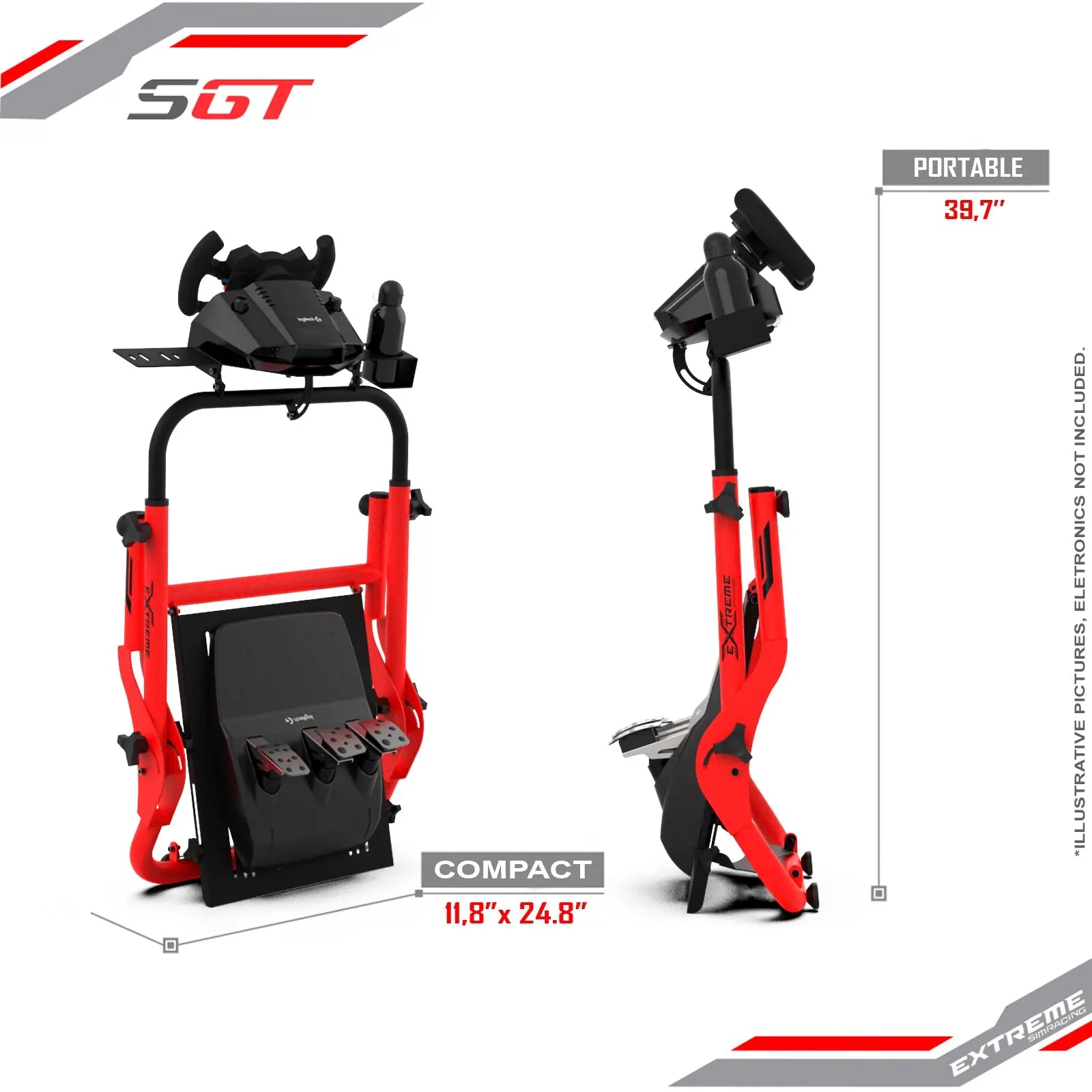 S-GT Wheel Stand - Red Edition