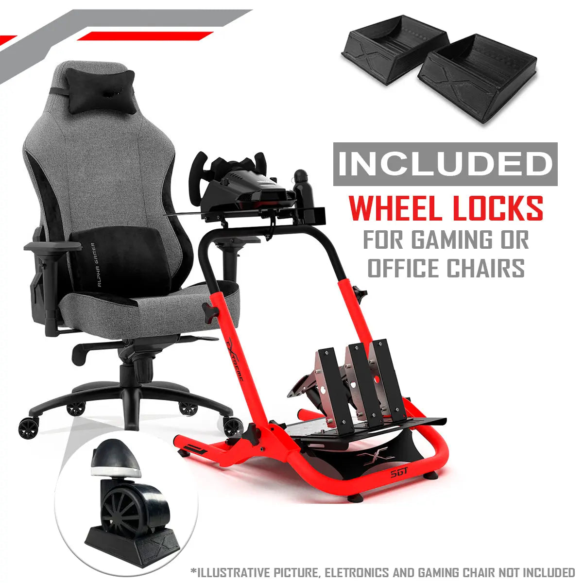 S-GT Wheel Stand - Red Edition