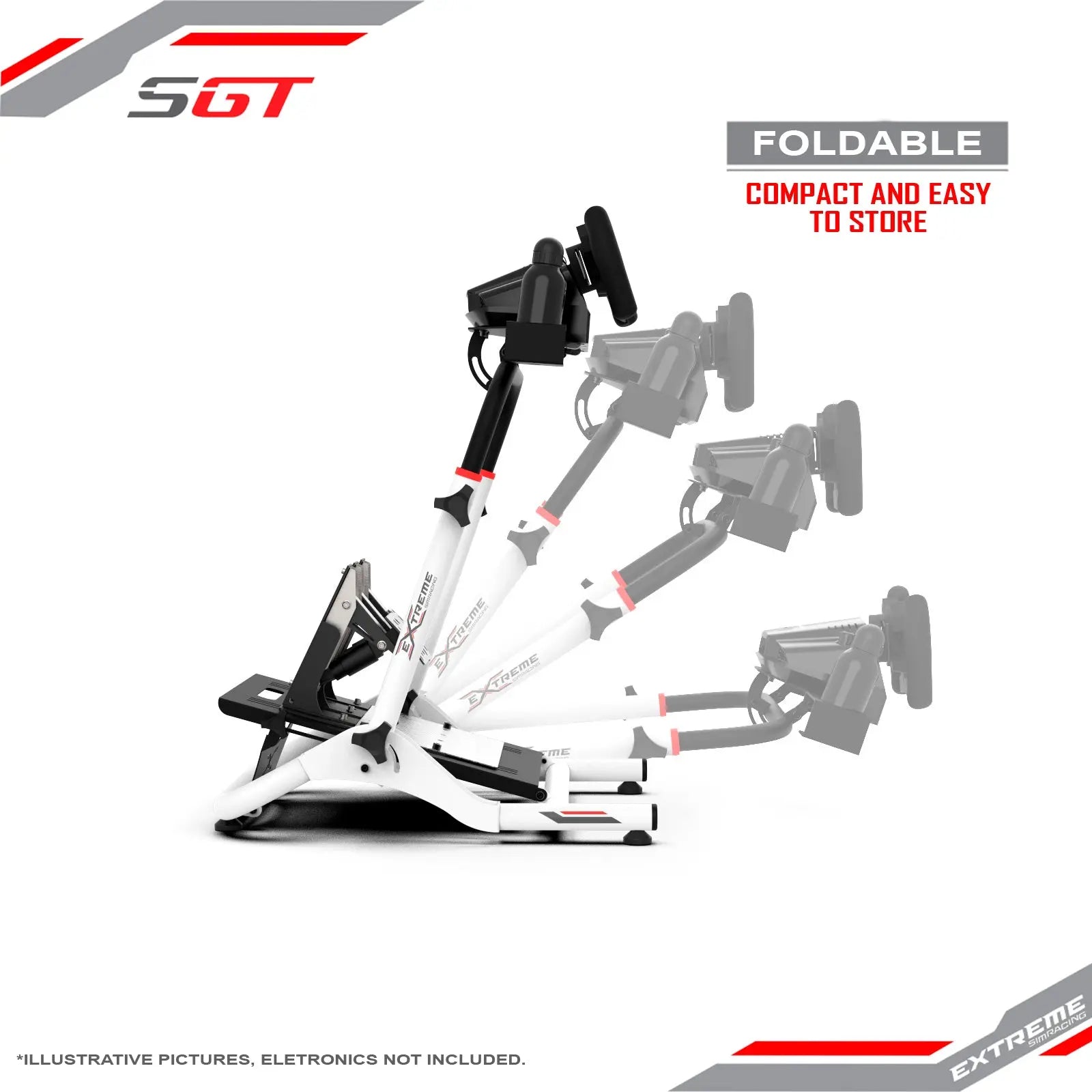 S-GT Wheel Stand - White Edition