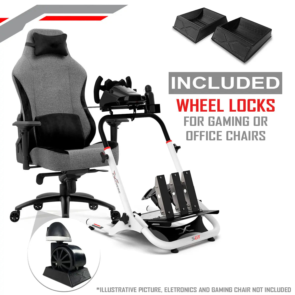 S-GT Wheel Stand - White Edition
