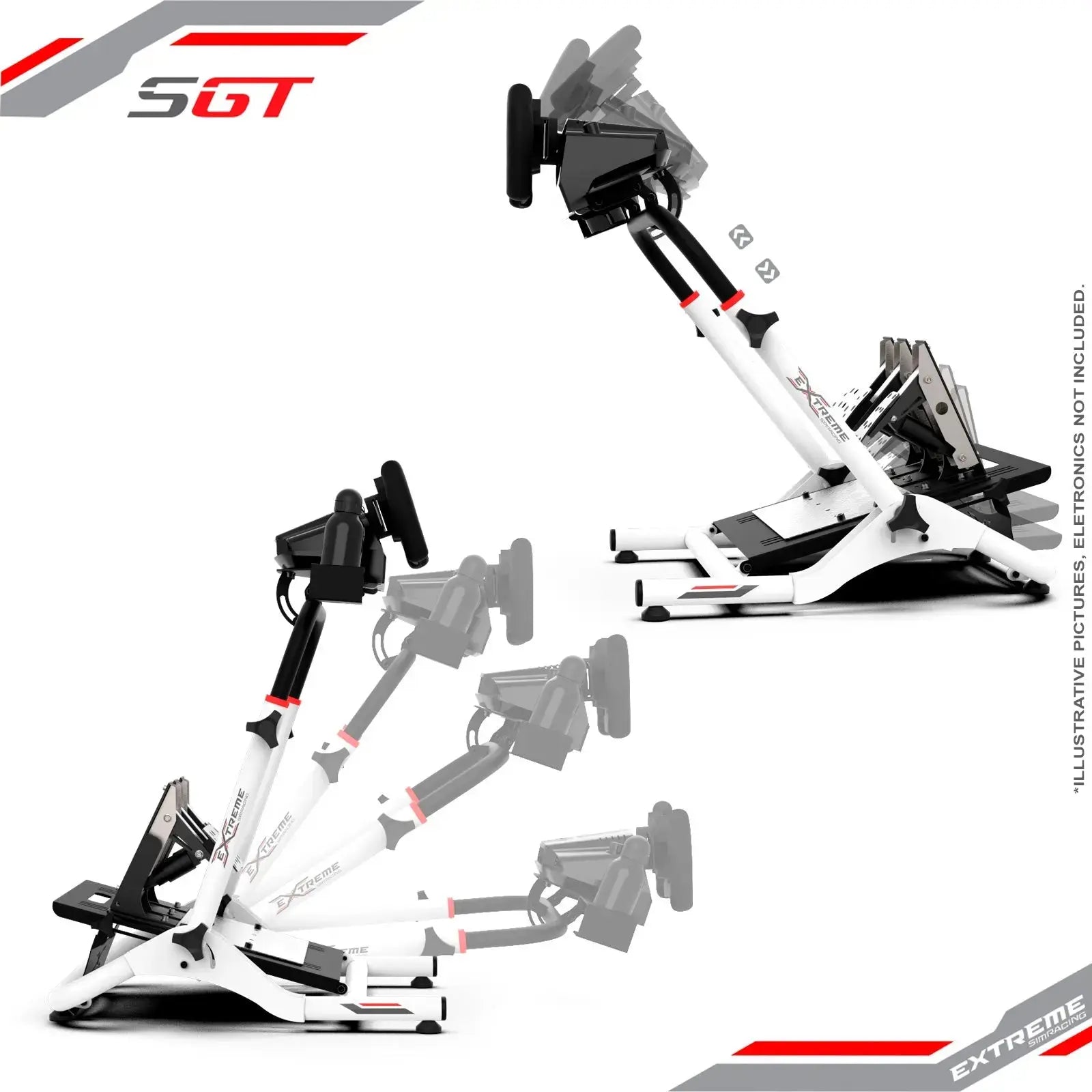 S-GT Wheel Stand - White Edition
