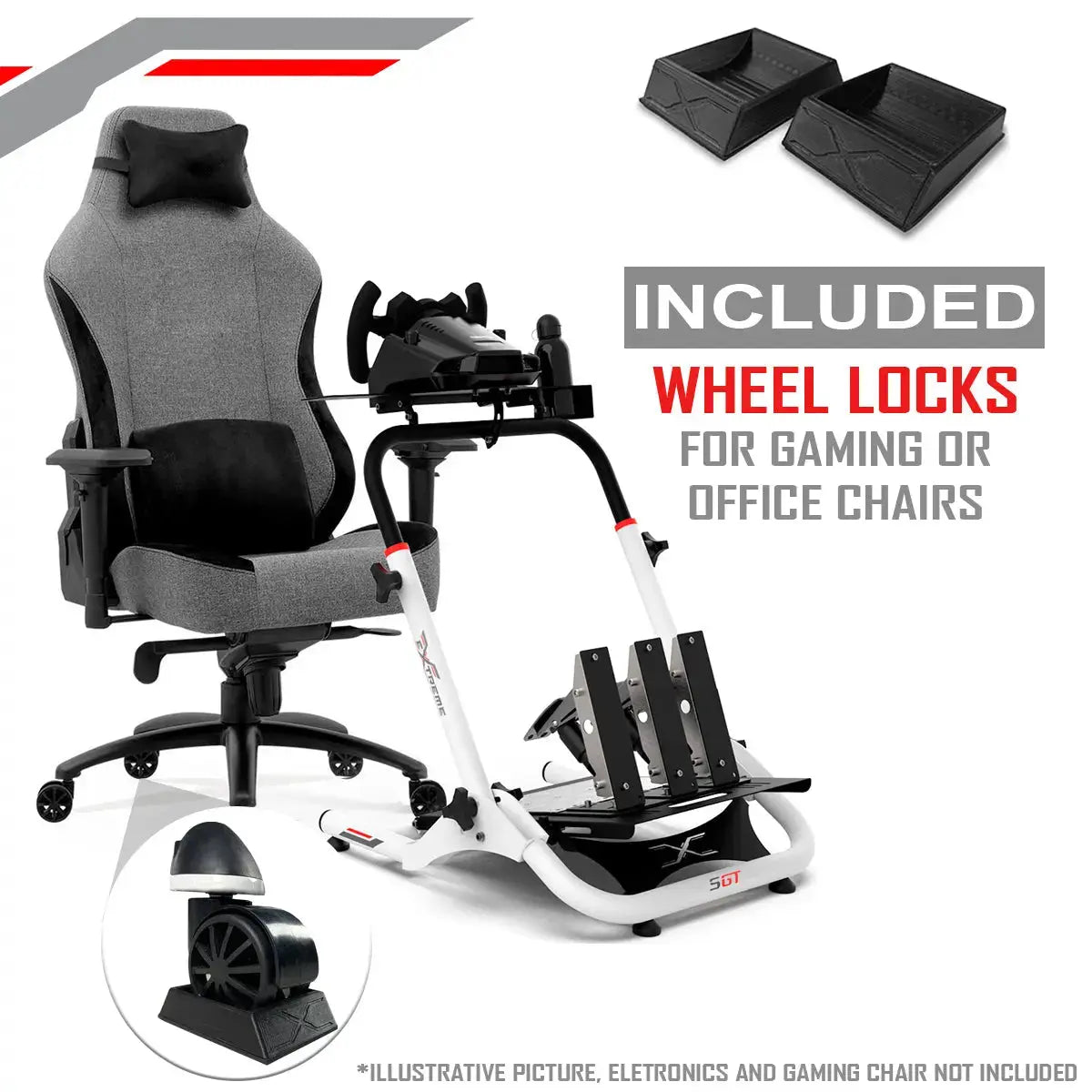 S-GT Wheel Stand - White Edition