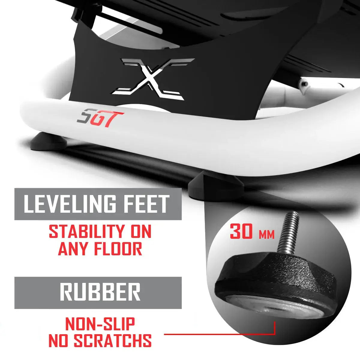 S-GT Wheel Stand - White Edition