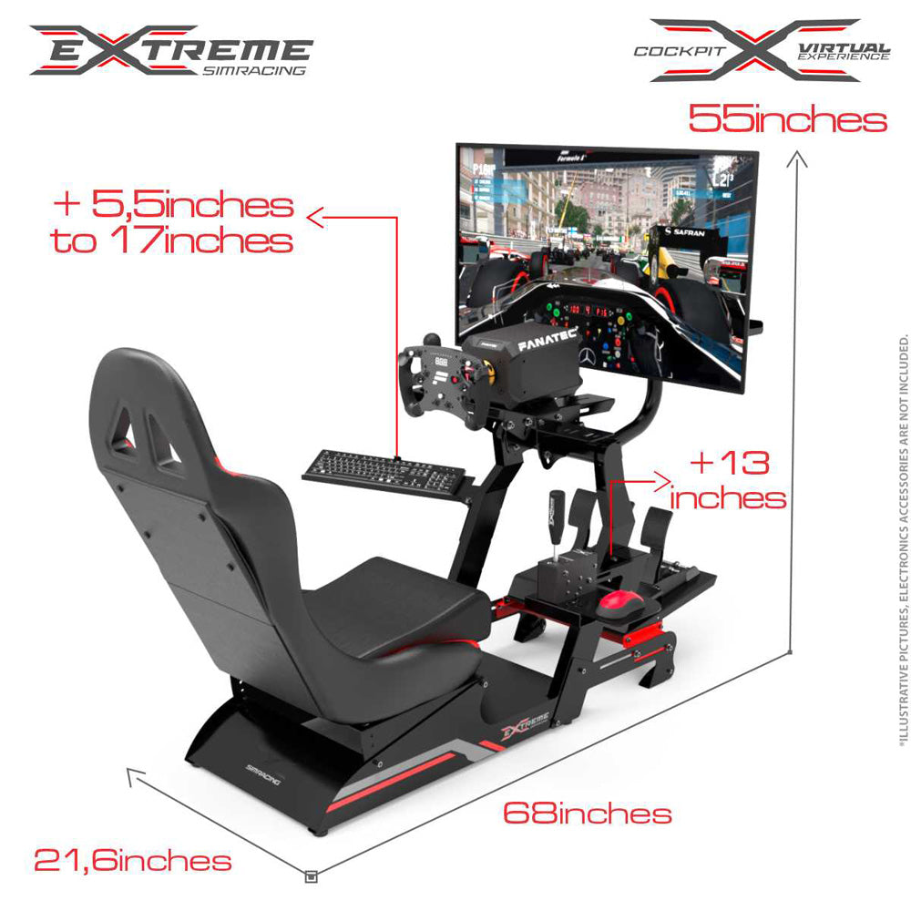 Extreme Sim Racing VE 3.0 Sim Racing Cockpit