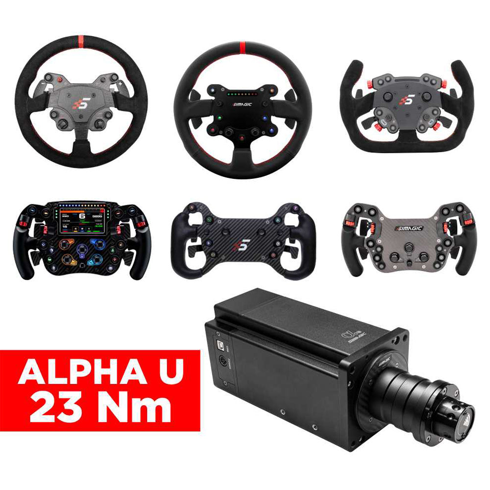 Simagic Alpha U - Direct Drive - Racing Simulator Steering Motor