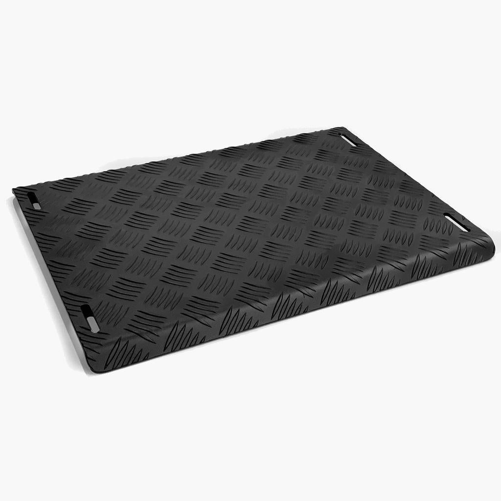 Sim-Lab Sim Floor Aluminum Footrest Plate for Sim Racing Cockpits (490 x 350 mm)