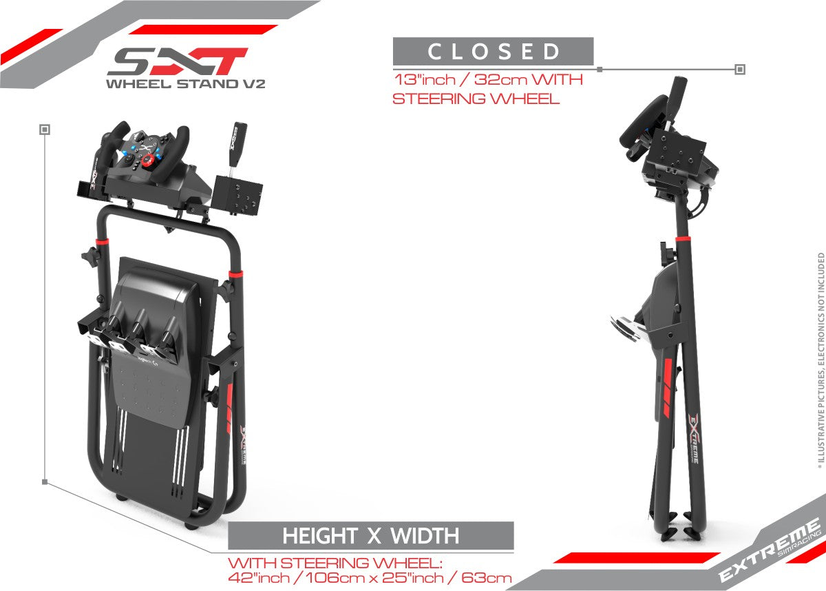 Wheel Stand SXT V2 - Black