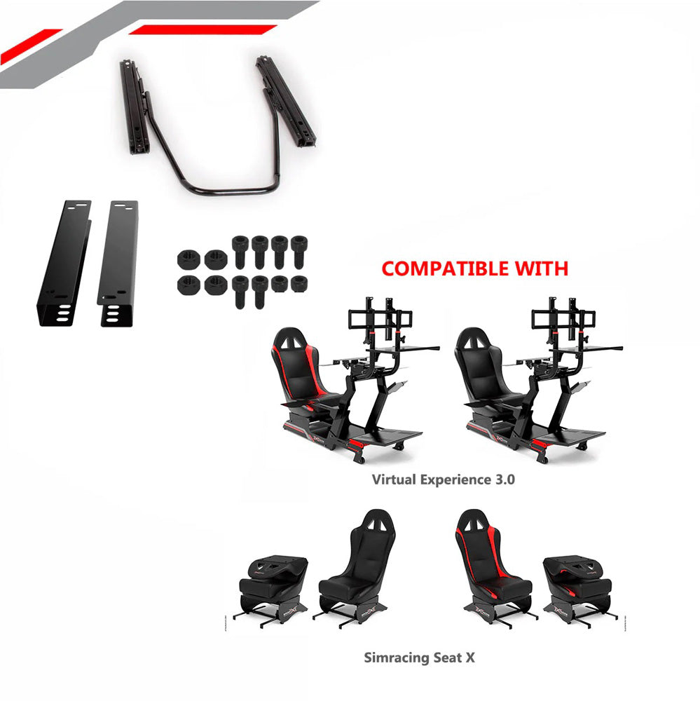 Seat Rail Upgrade Kit for Extreme Sim Racing Cockpits