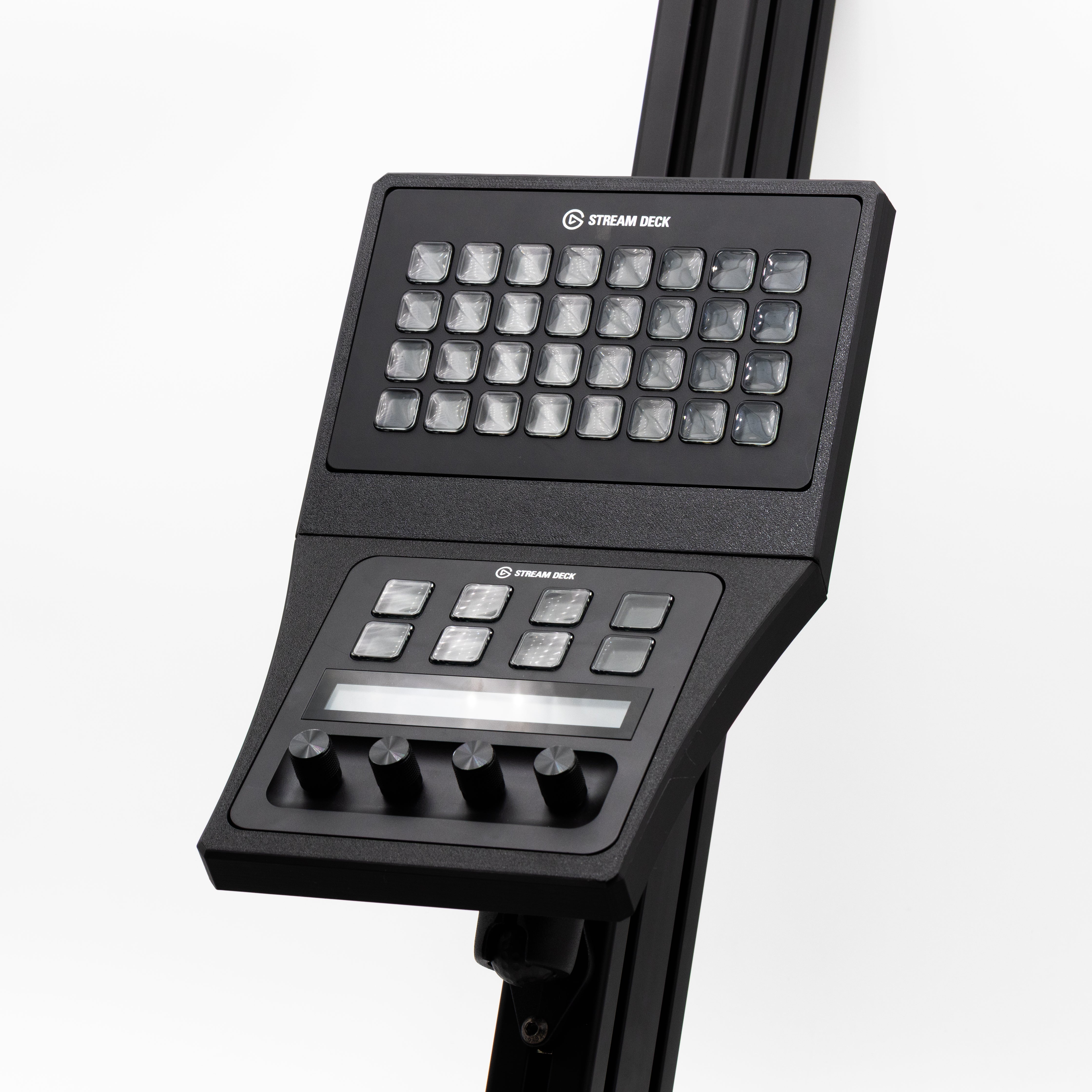 SimSportGadget Stream Deck XL and Plus Combo Console Mount for Sim Rigs