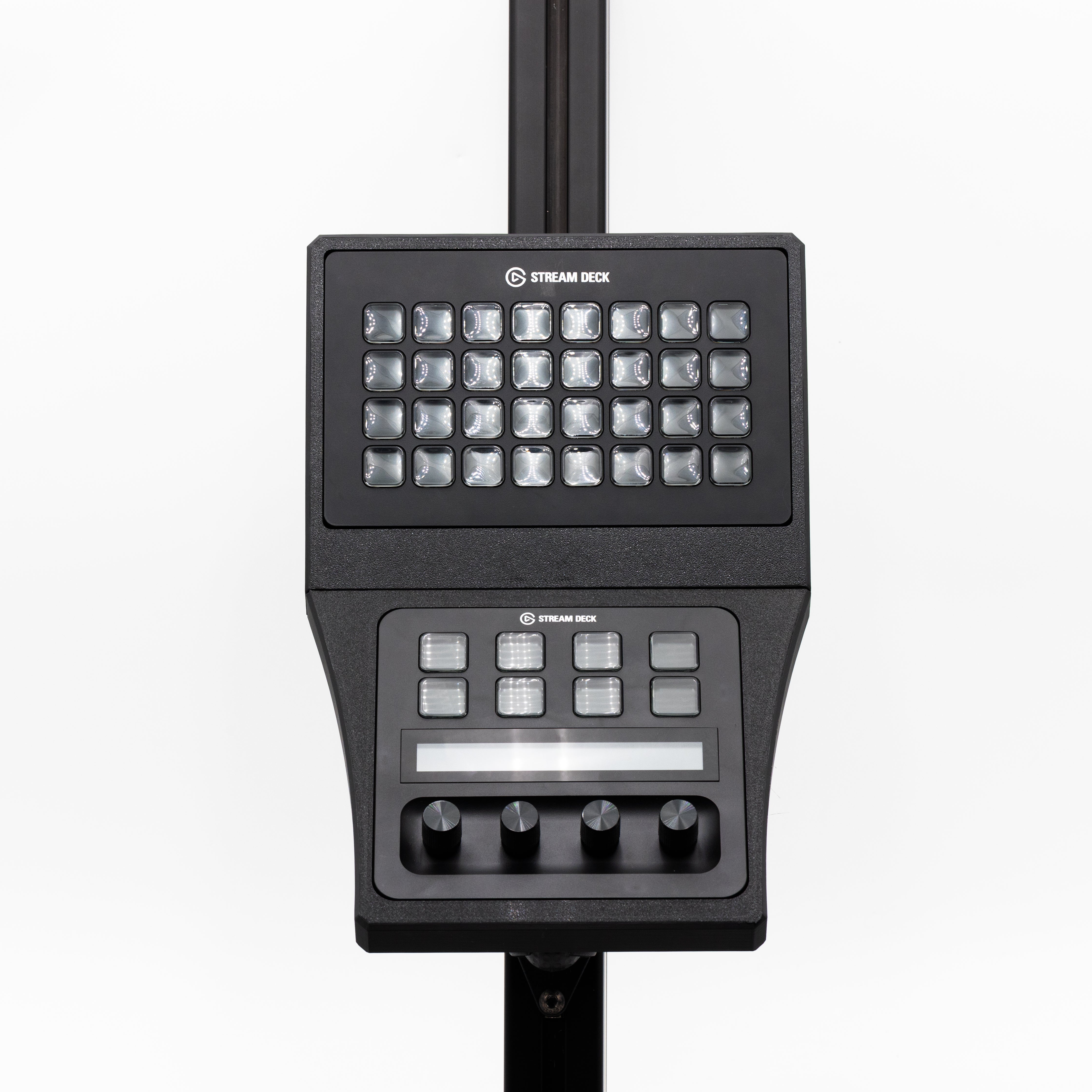 SimSportGadget Stream Deck XL and Plus Combo Console Mount for Sim Rigs