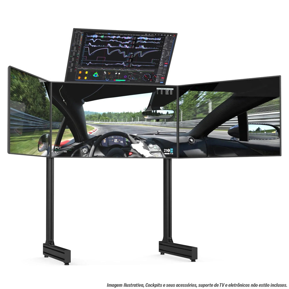 Top-Screen / 4th Monitor Add-On for Racing Simulator Monitor Stand