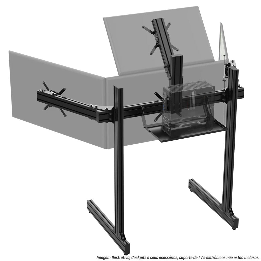 Top-Screen / 4th Monitor Add-On for Racing Simulator Monitor Stand