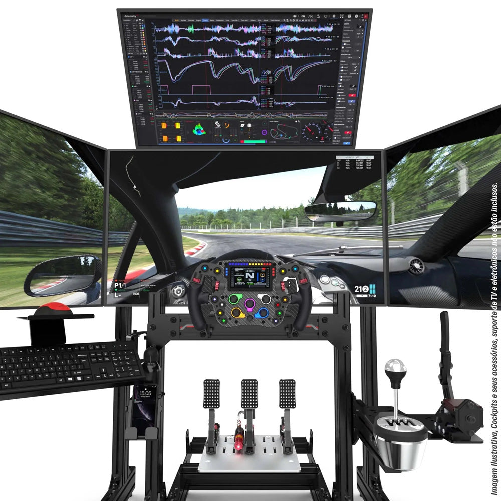Top-Screen / 4th Monitor Add-On for Racing Simulator Monitor Stand