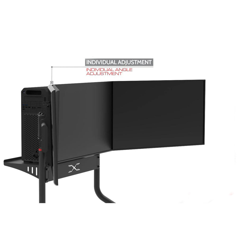 Triple Screen TV Stand