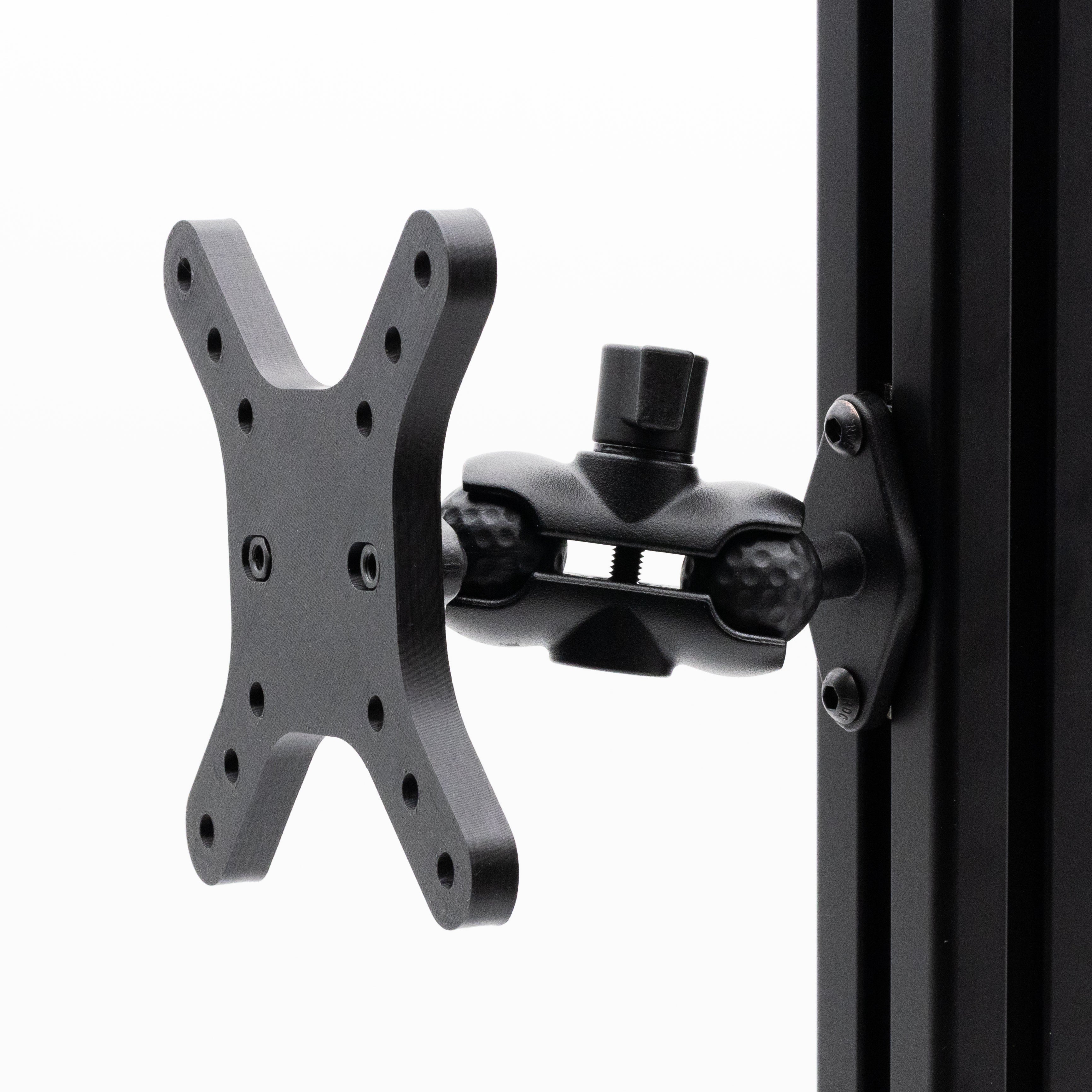SimSportGadget VESA Mount with Heavy-Duty Arm for Sim Rigs (50, 75 and 100mm)