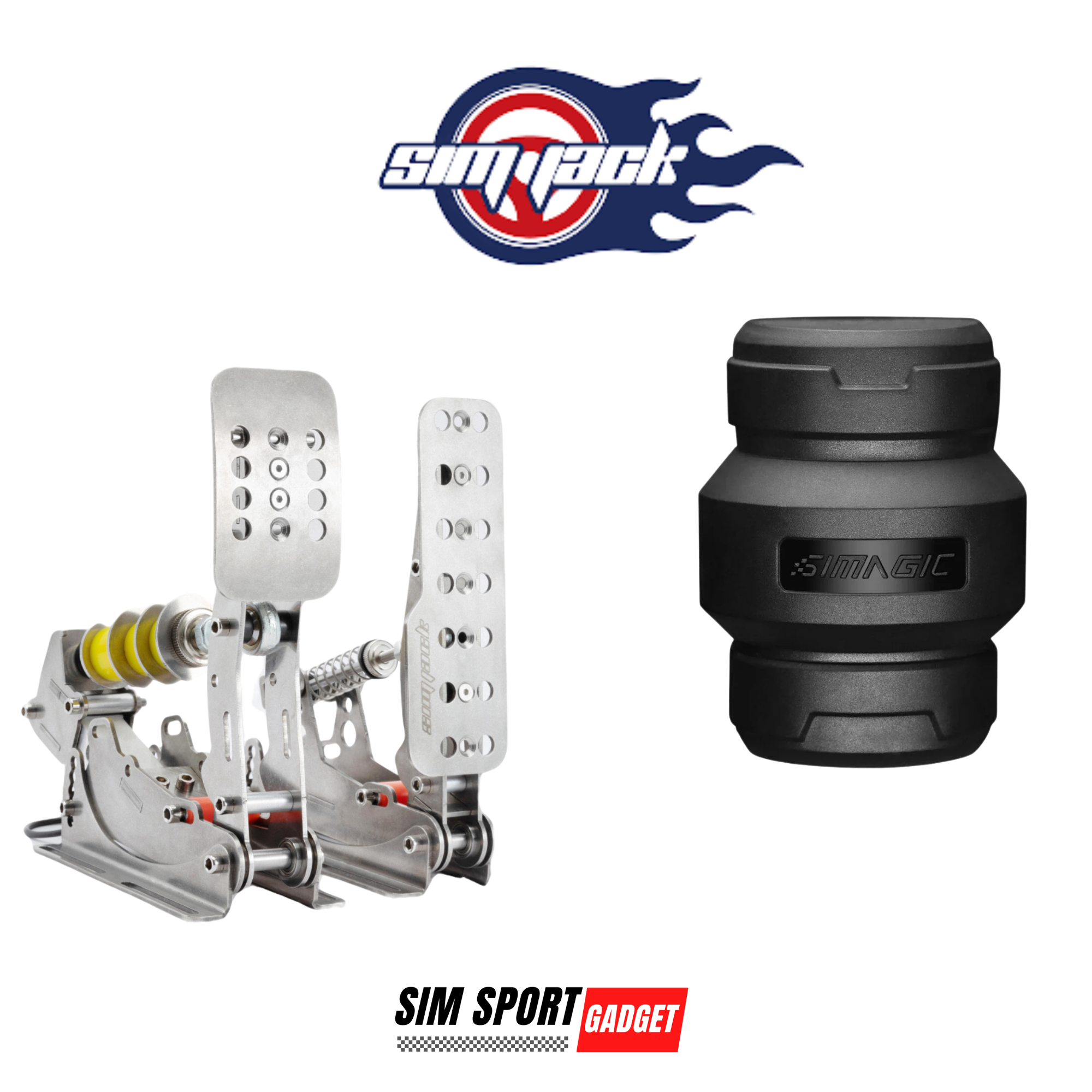 Simjack Sim Racing SimJack Ultimate Pedal Simagic P-HPR NEO Mount
