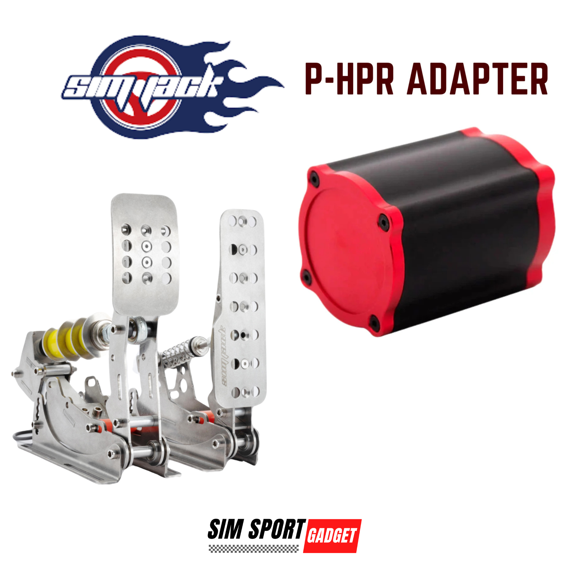 SimJack Ultimate Pedals Simagic P-HPR Mount