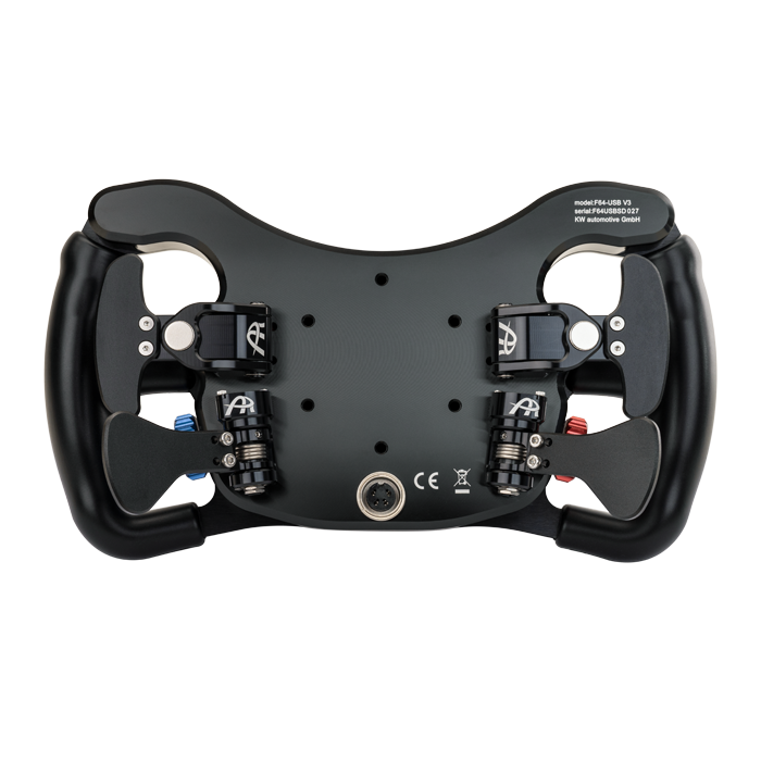 Ascher Racing Steering Wheel F64-USB V3 (Wired)