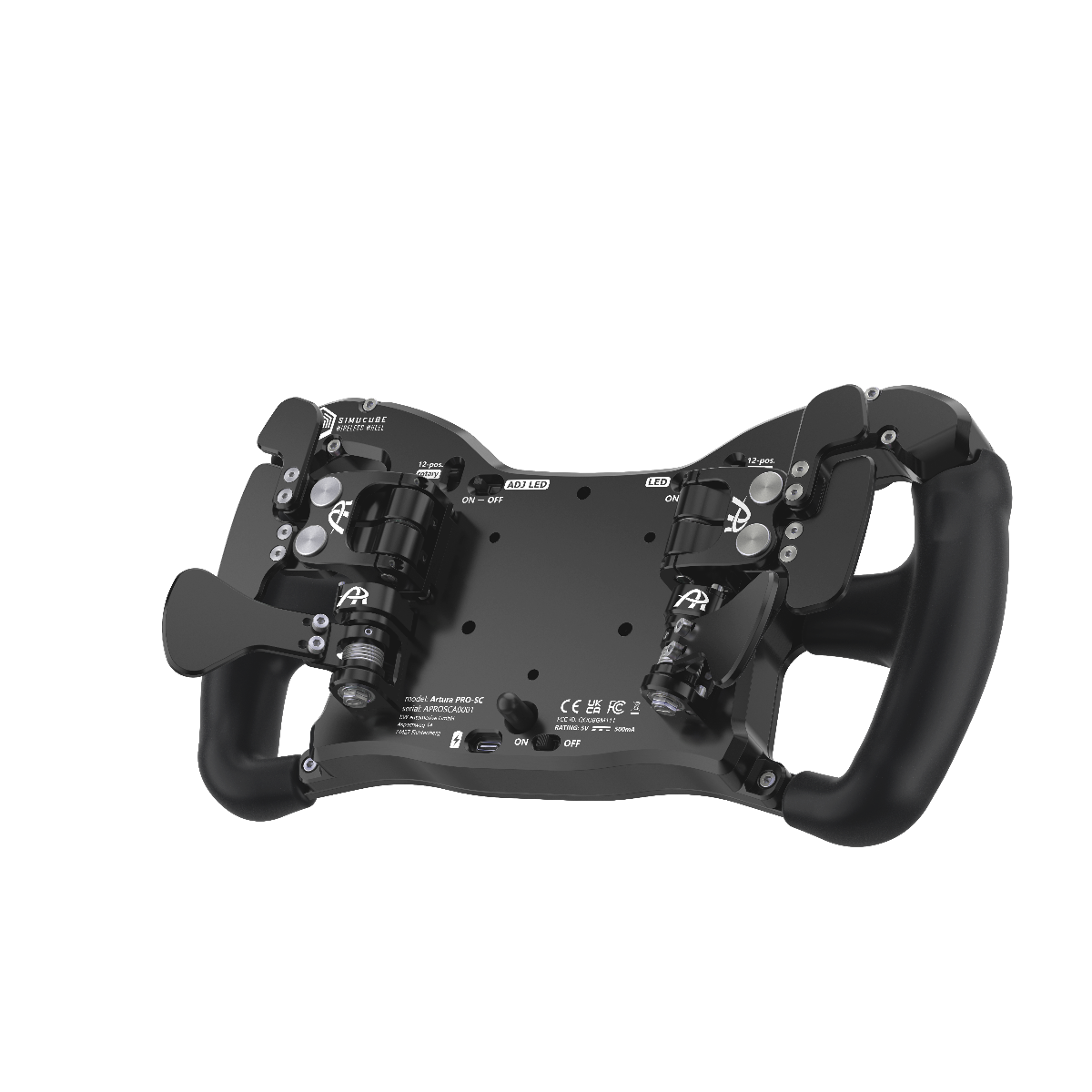 Ascher Racing McLaren Artura Pro Steering Wheel (Wireless | Simucube 2)