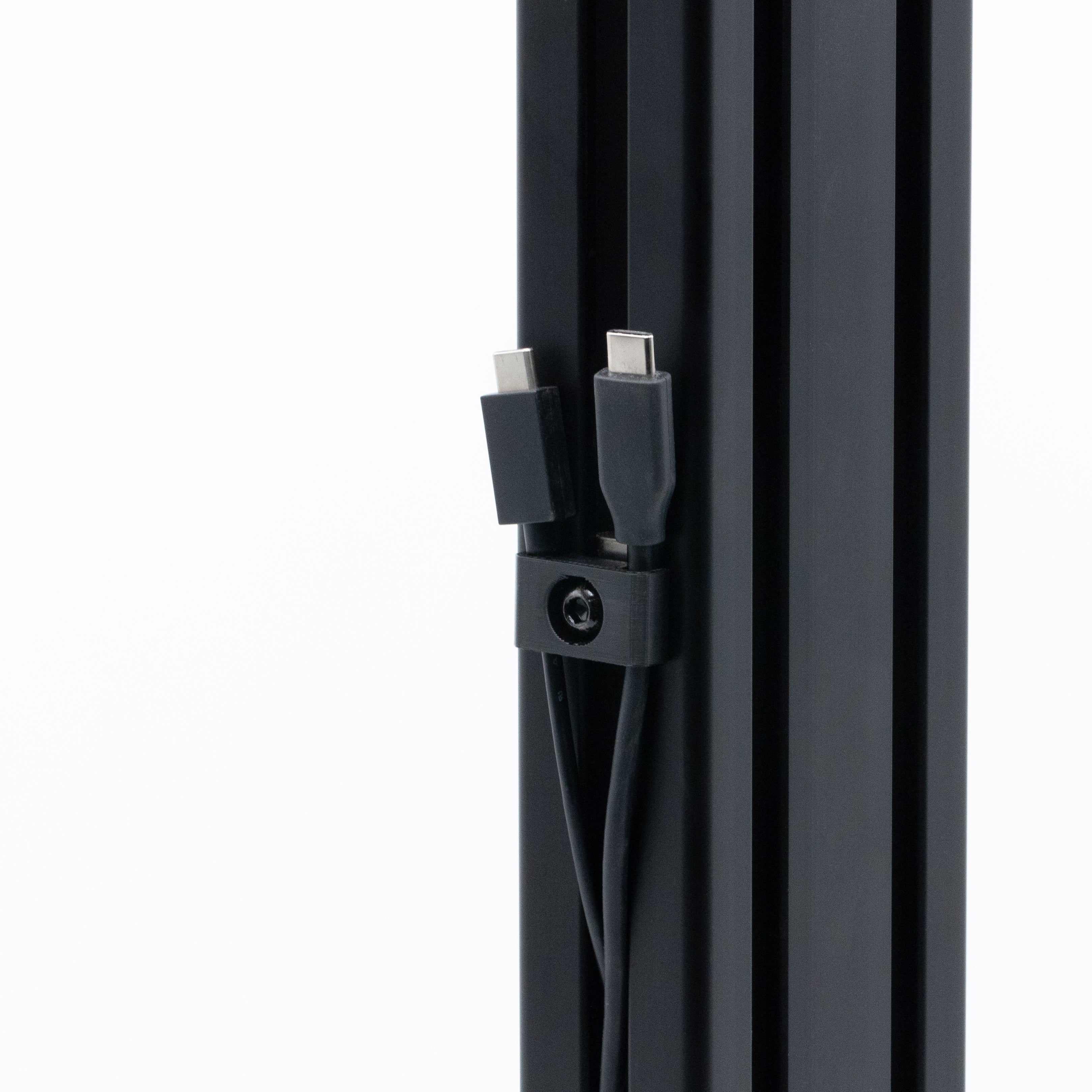 SimSportGadget USB Charger Cable Holder for Aluminum Profile Sim Rigs