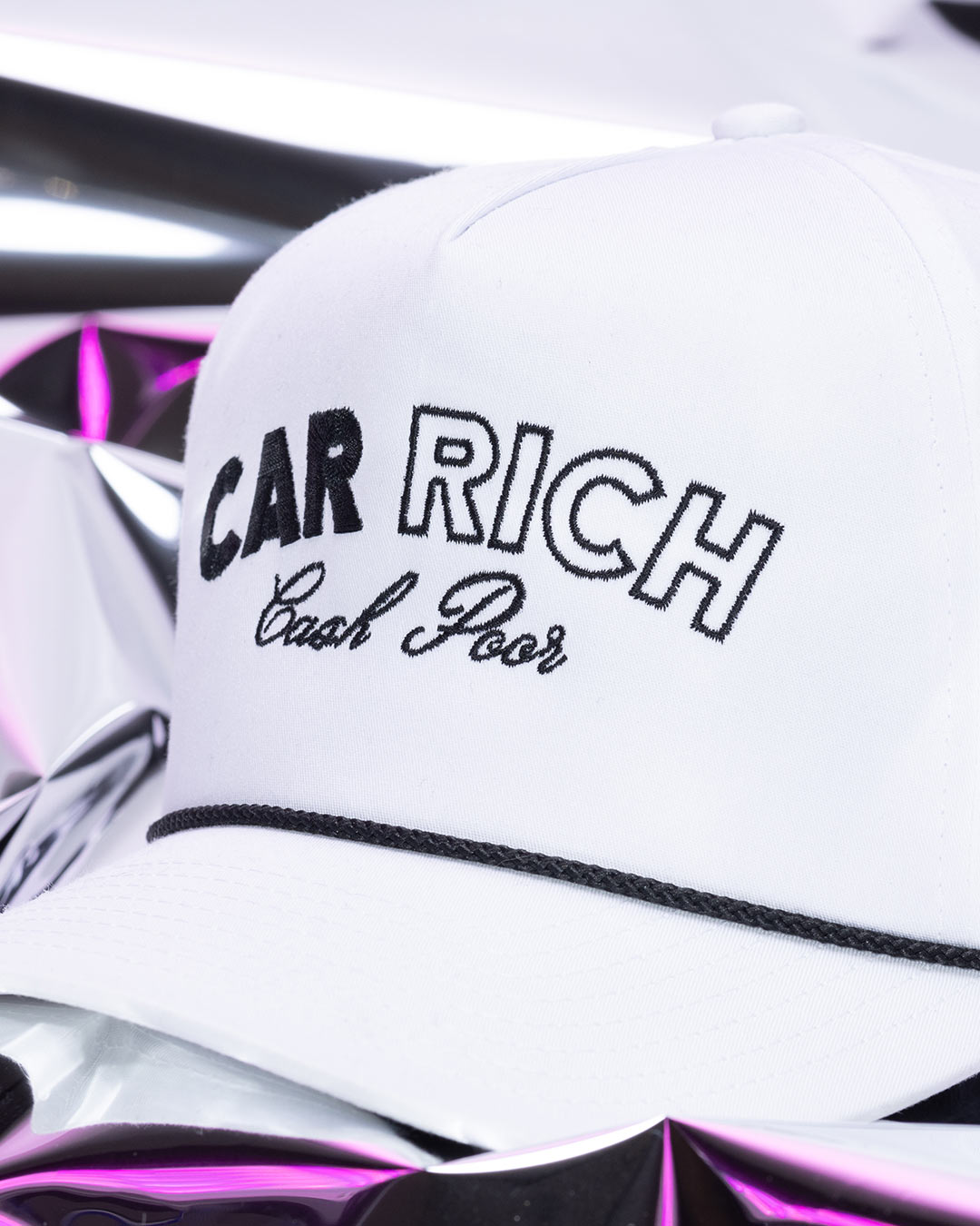 Not Famous Racing Driver - Car Rich Cash Poor Rope Hat