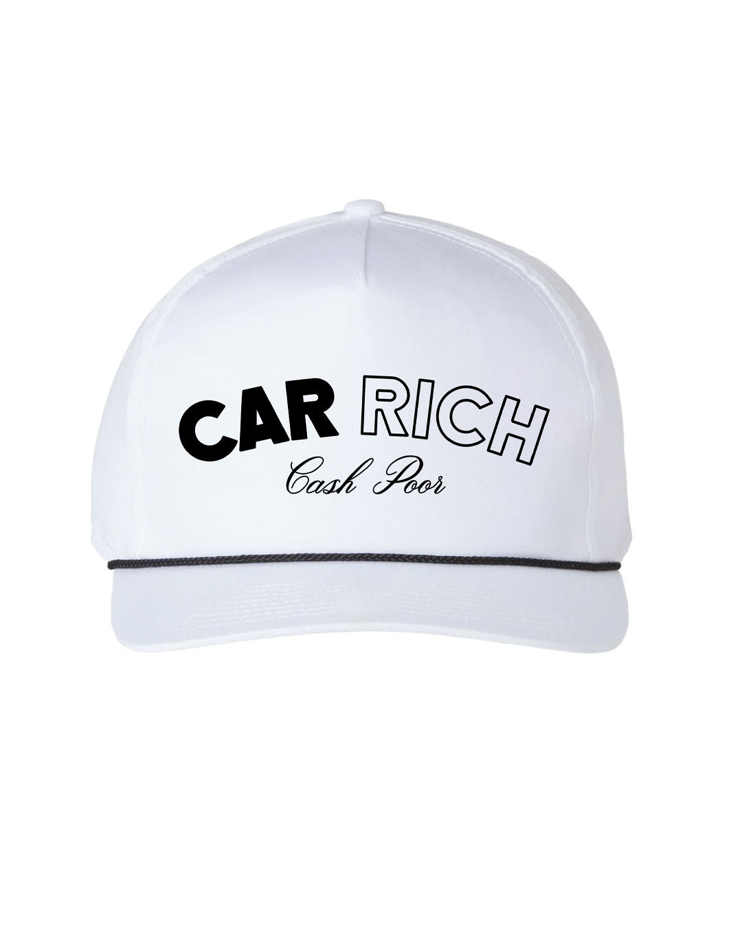 Not Famous Racing Driver - Car Rich Cash Poor Rope Hat