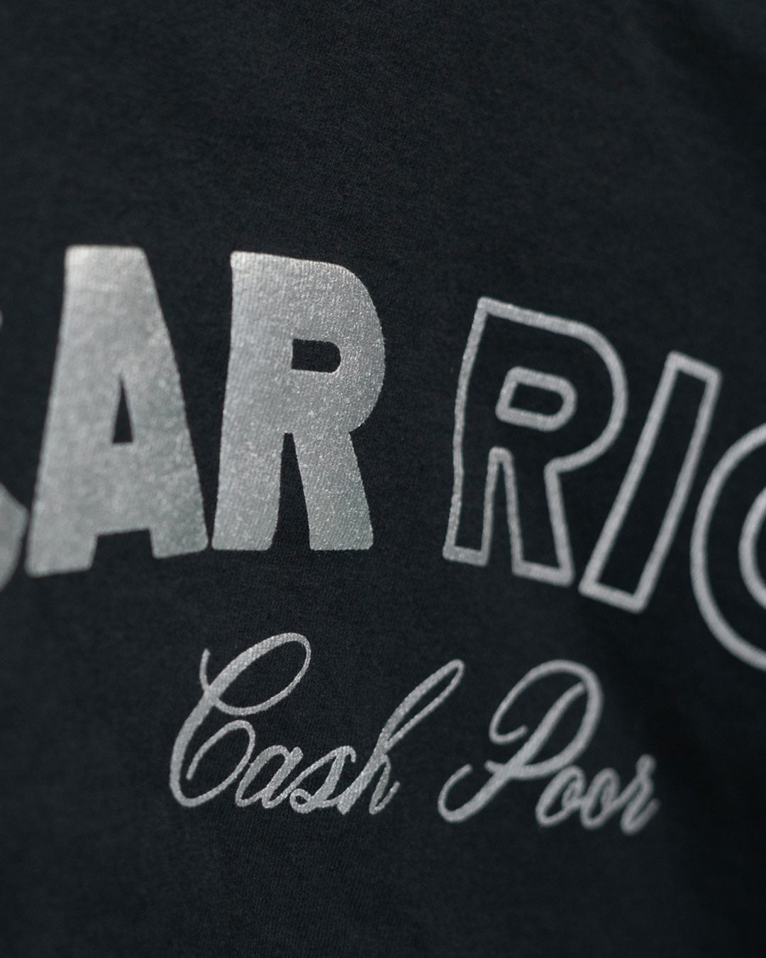 Not Famous Racing Driver - Car Rich Cash Poor Tee