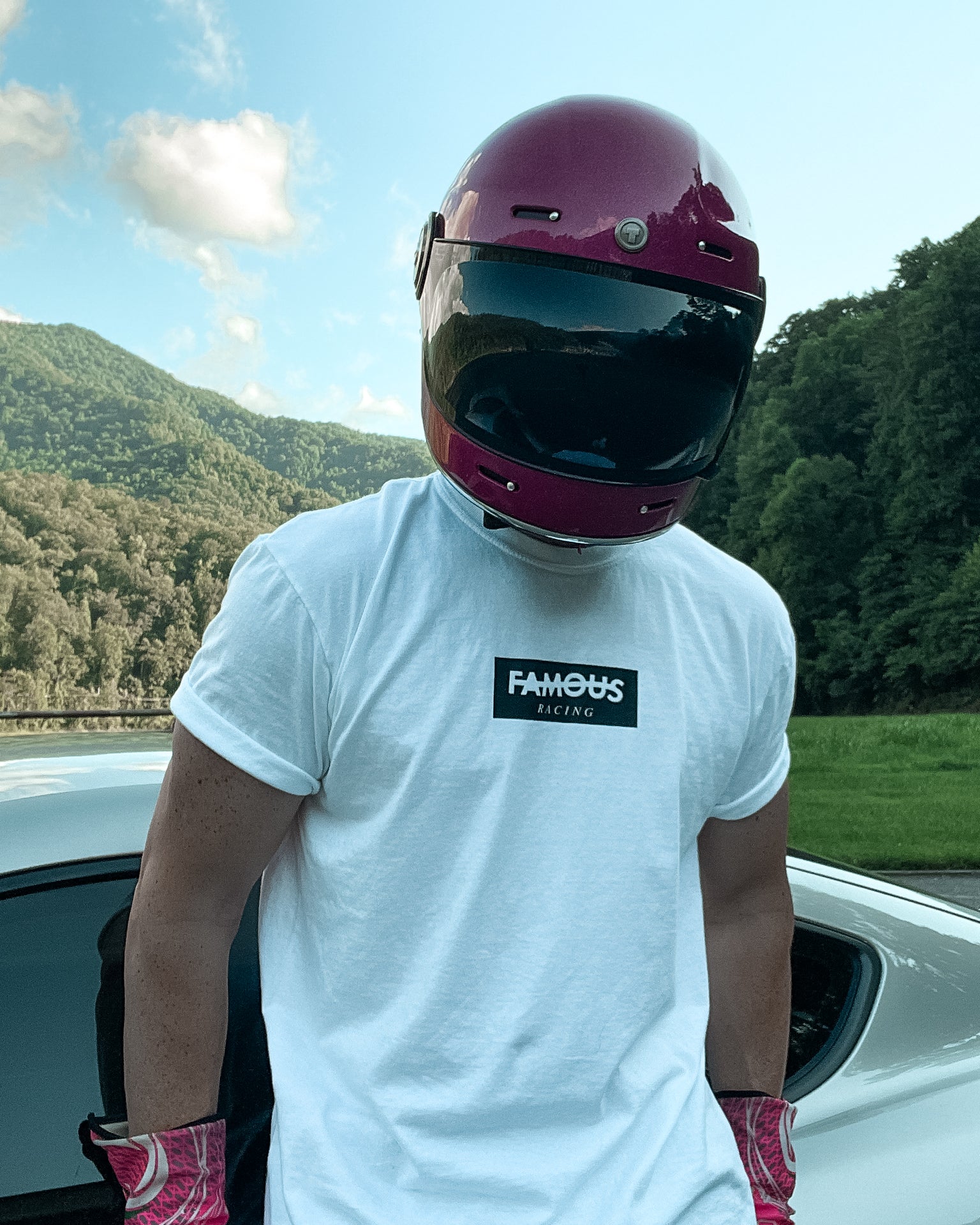 Not Famous Racing Driver - Corner Cult Tee